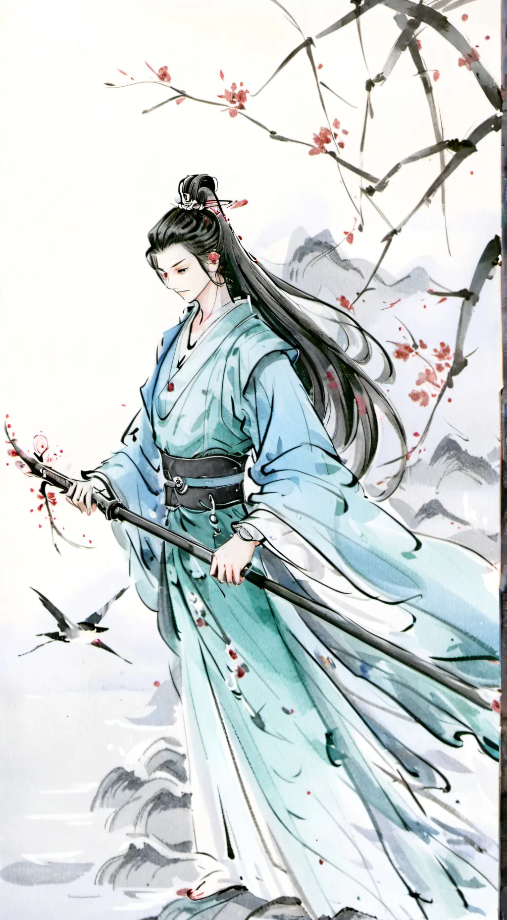 ai character: Hashira Fight background