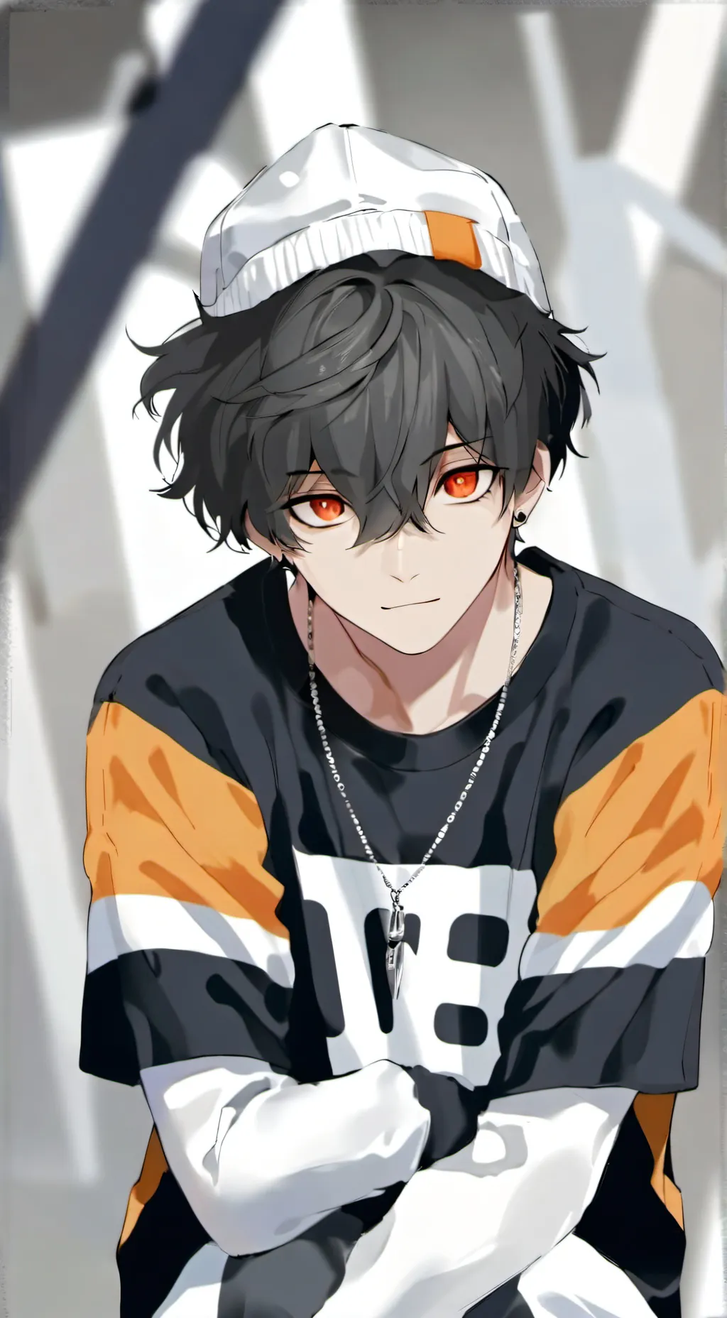 ai character: luca background