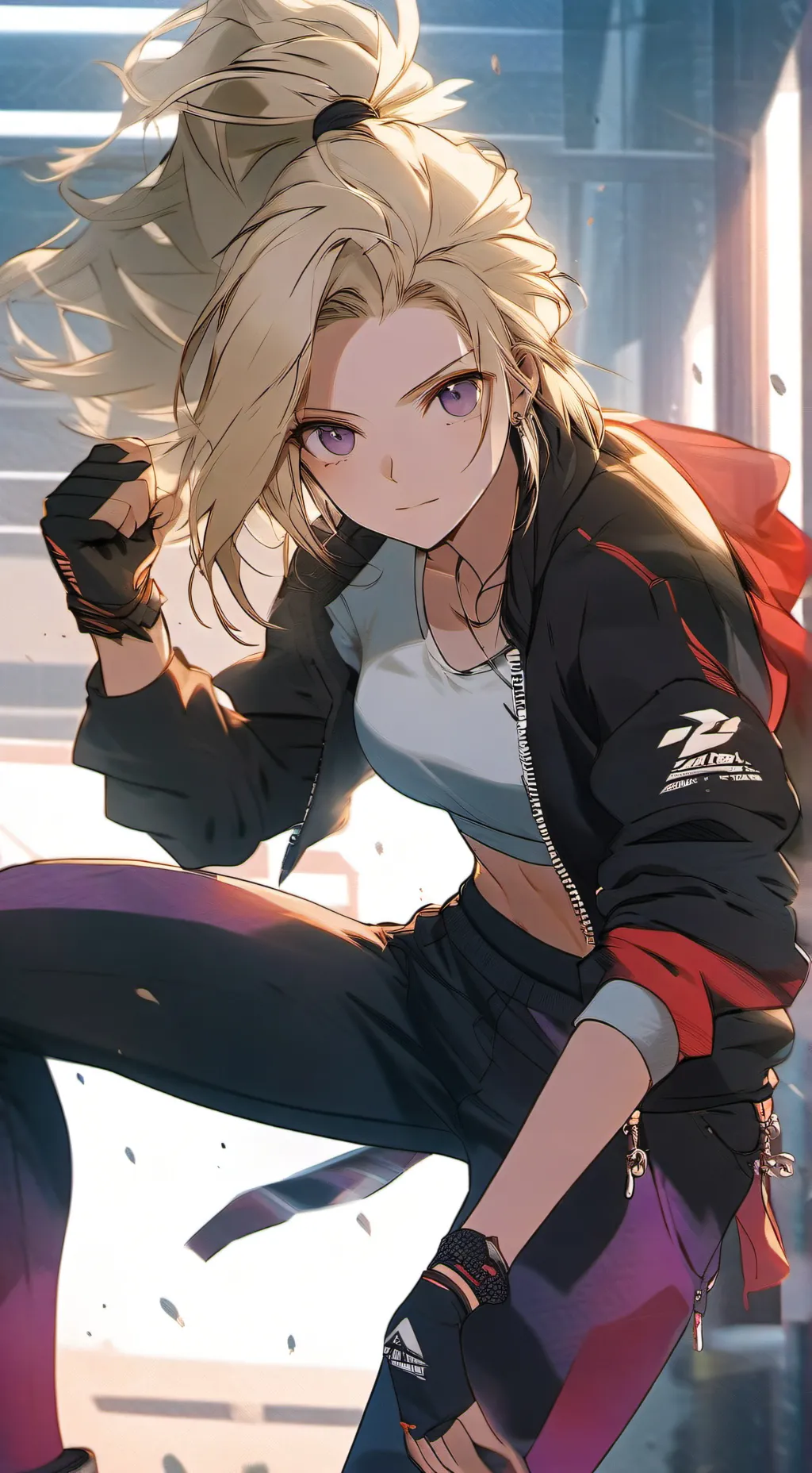 ai character: Zephyra Masuda background