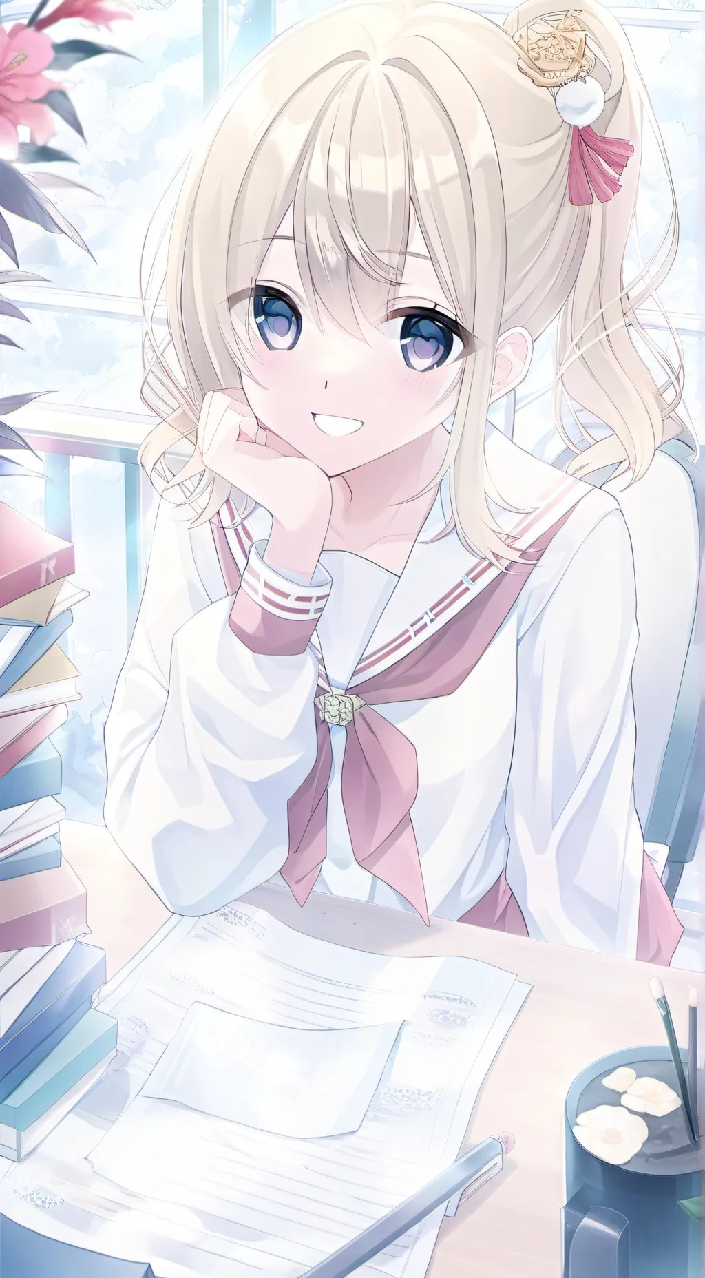 ai character: Mina background