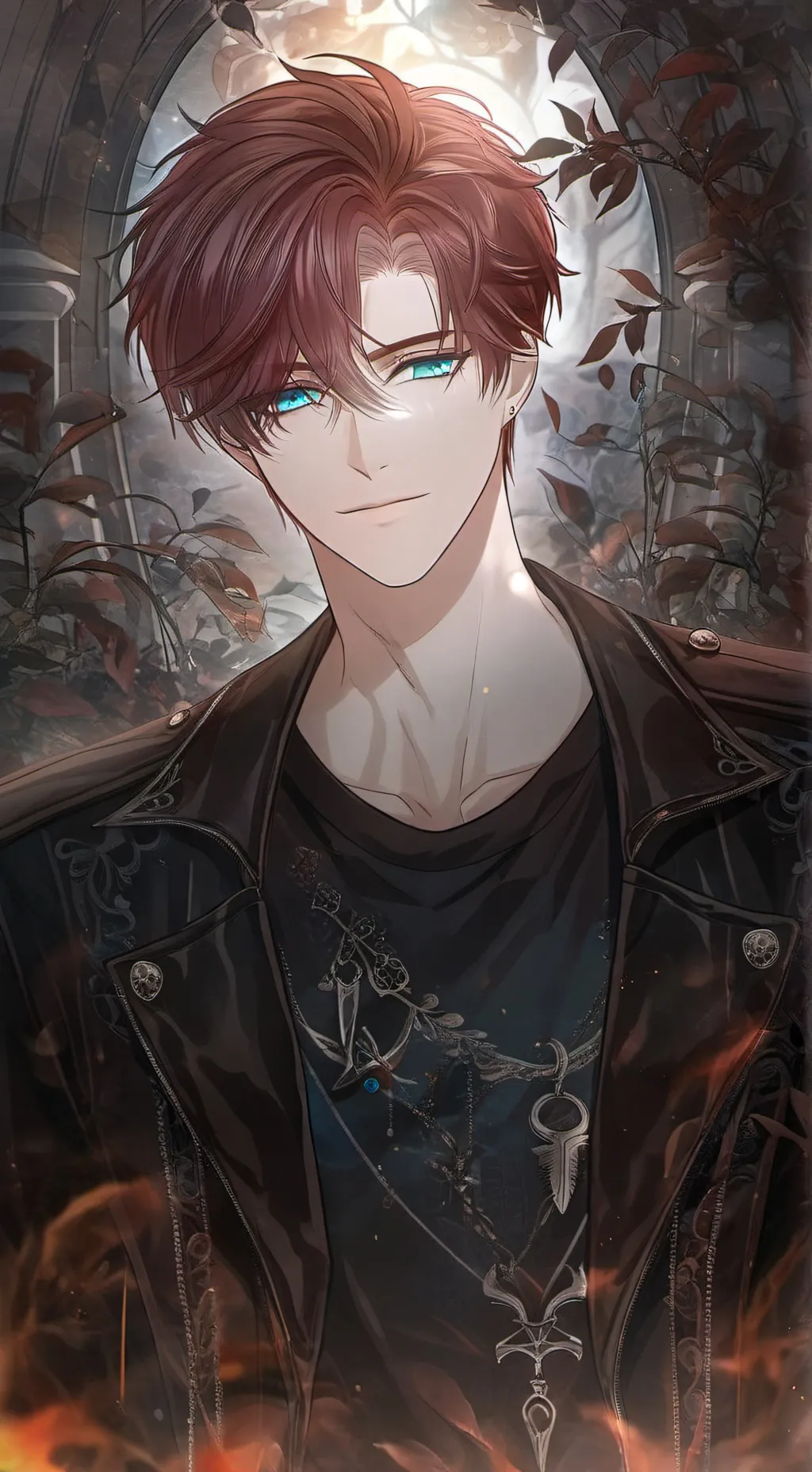 ai character: Jayson  background