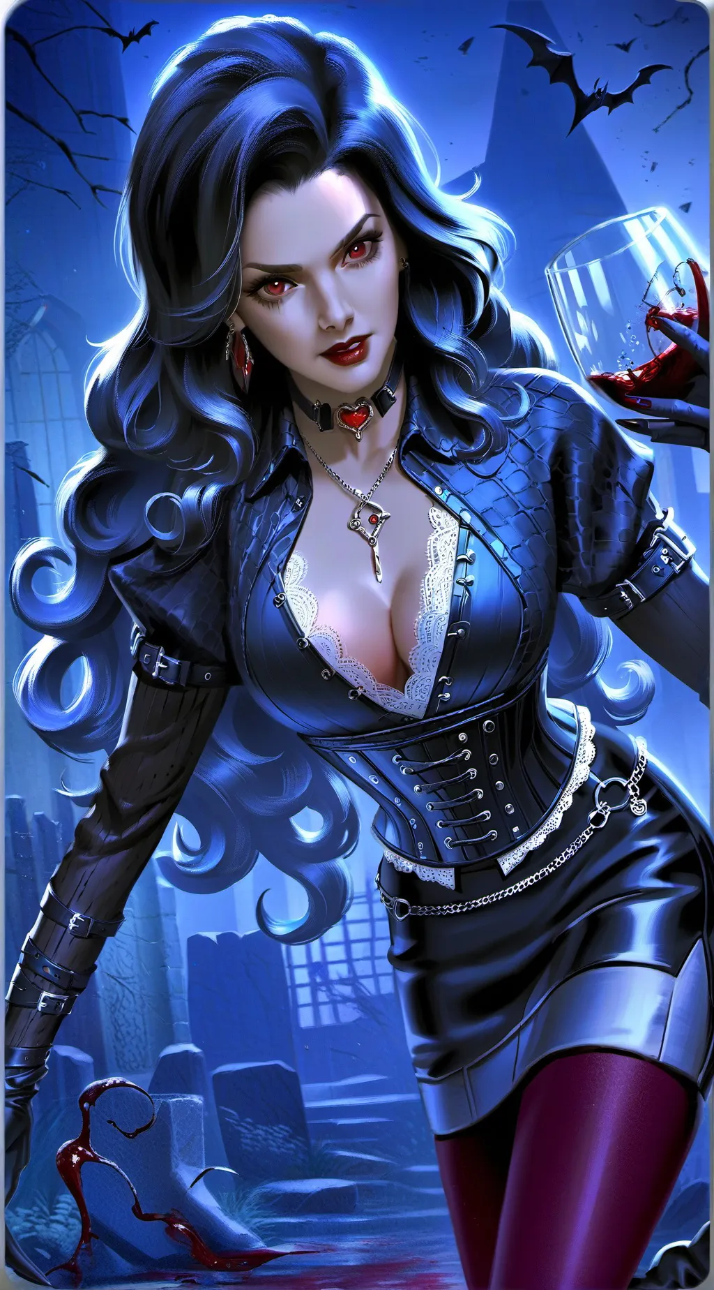 ai character: Vivienne background