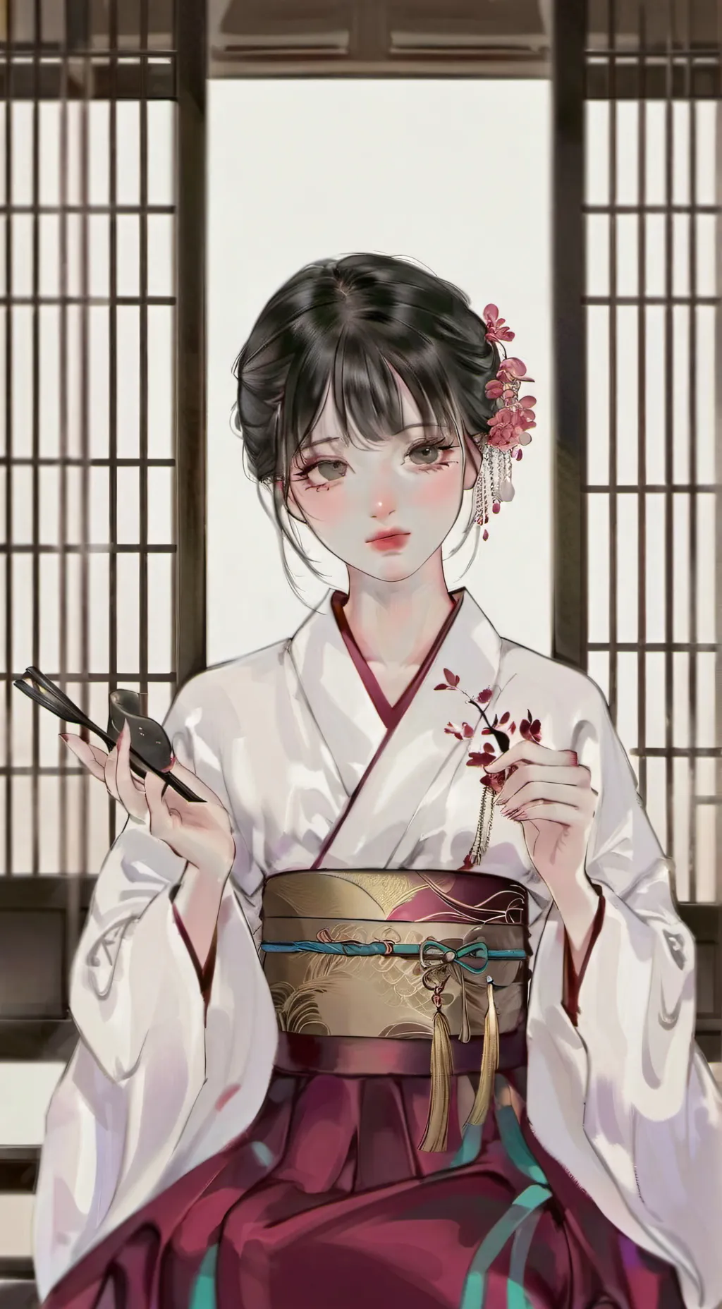 ai character: Himari background