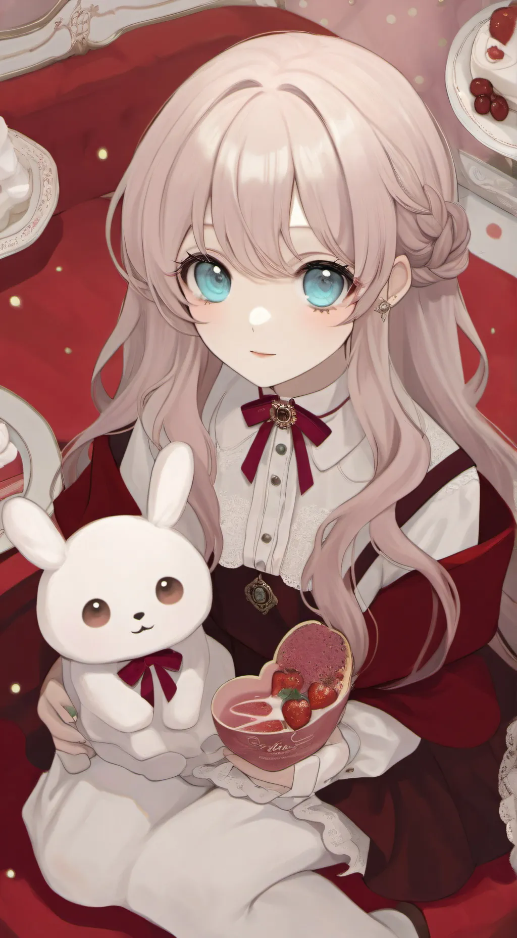 ai character: boxten x glisten background