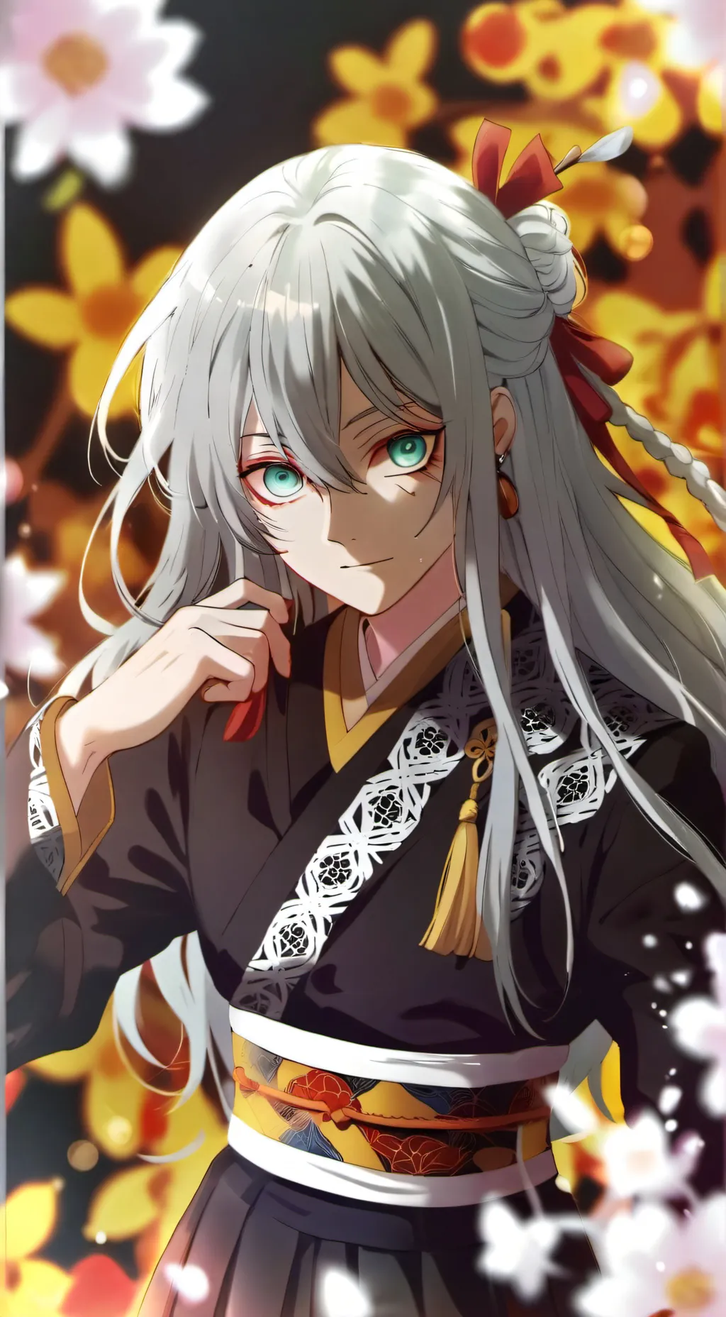 ai character: Hermana de Sanemi  background