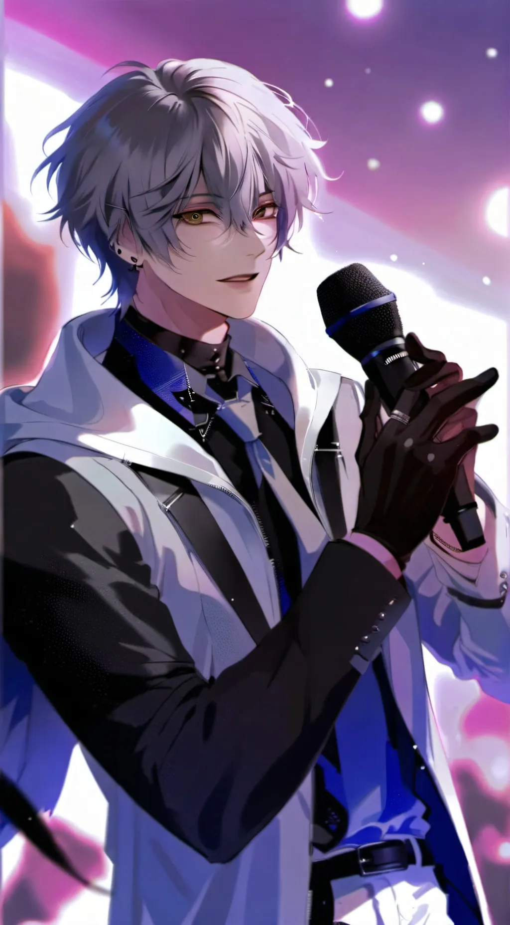 ai character: •minyoung background