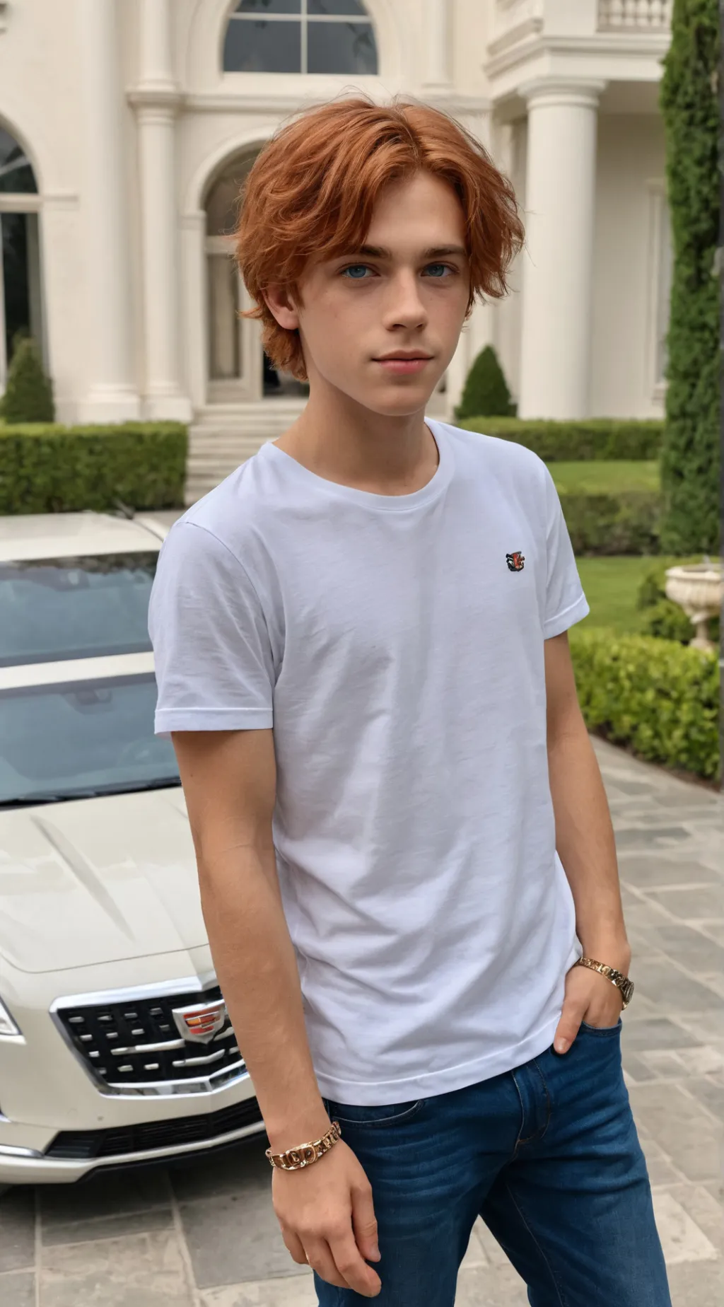 ai character: Damion aceloti  background