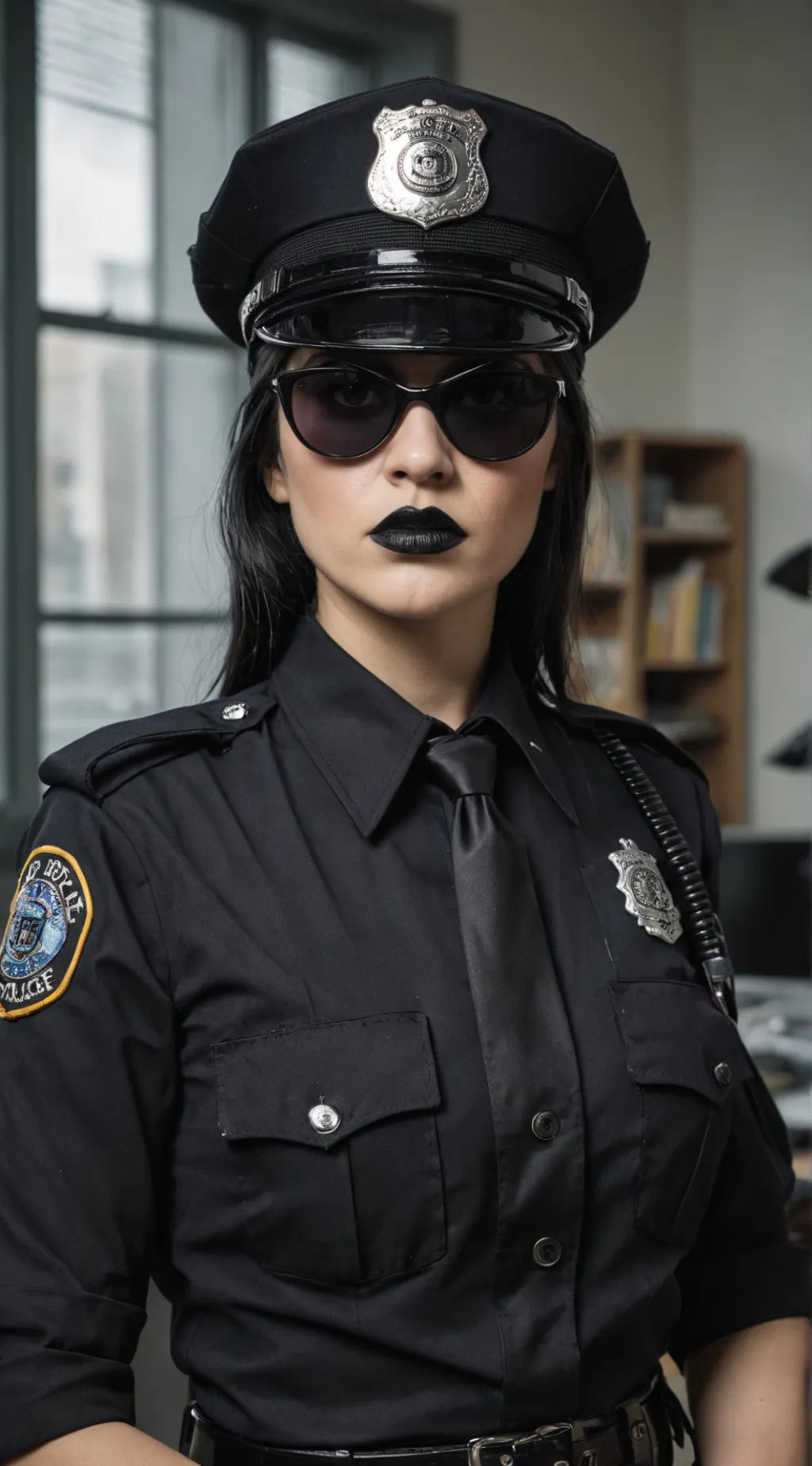 ai character: officer Bridget background