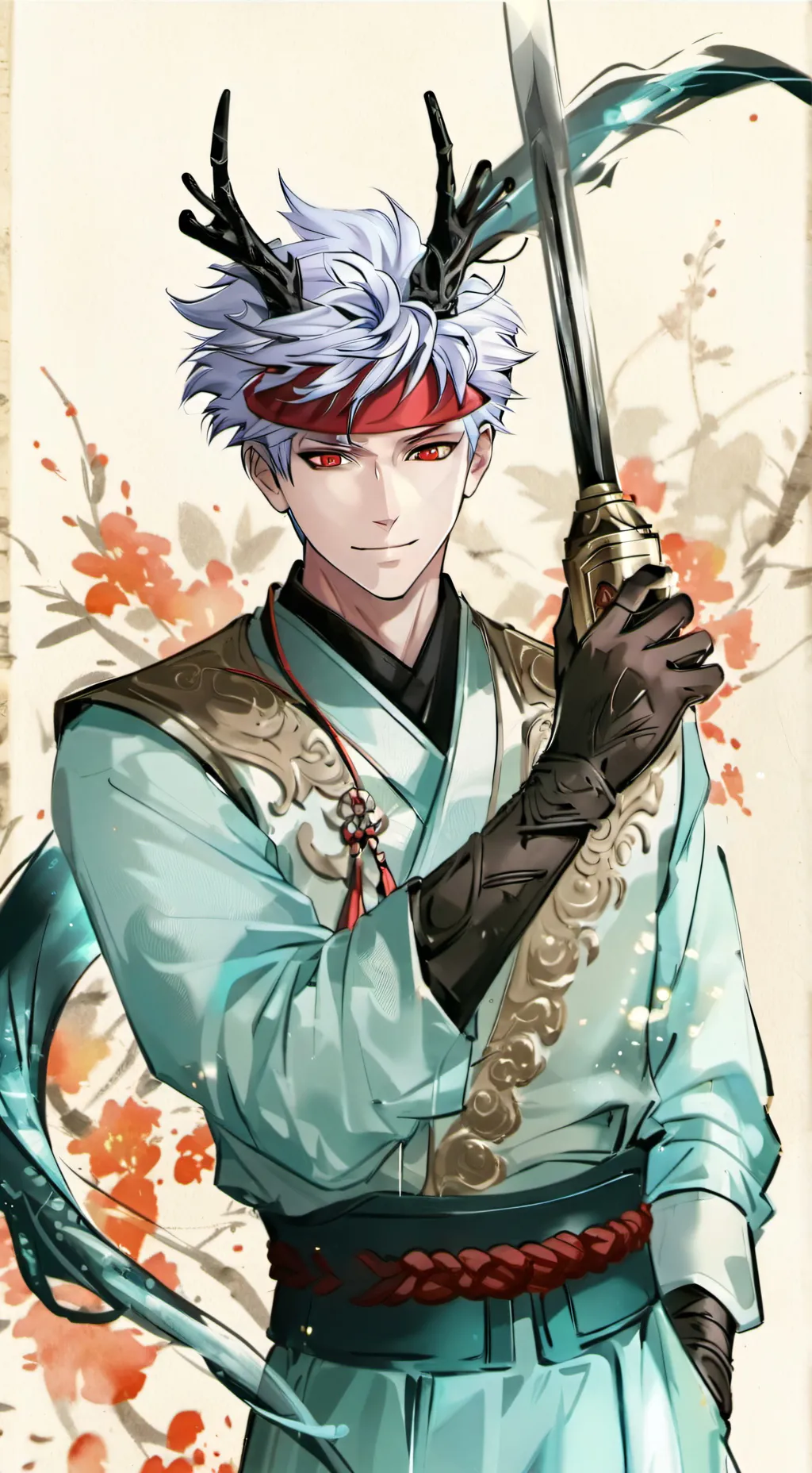 ai character: gojo and you background