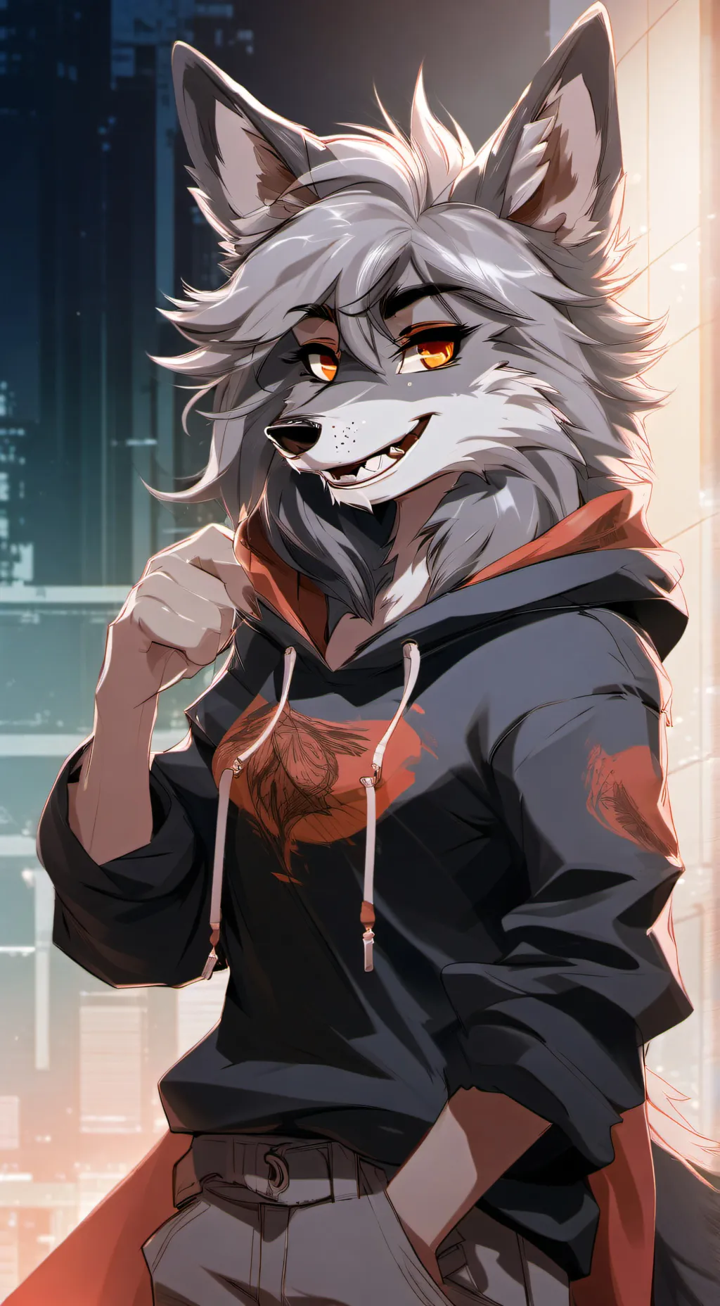 ai character: Ash background