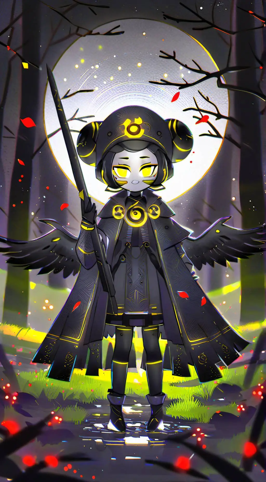 ai character: 🔪Murder drones✨ background