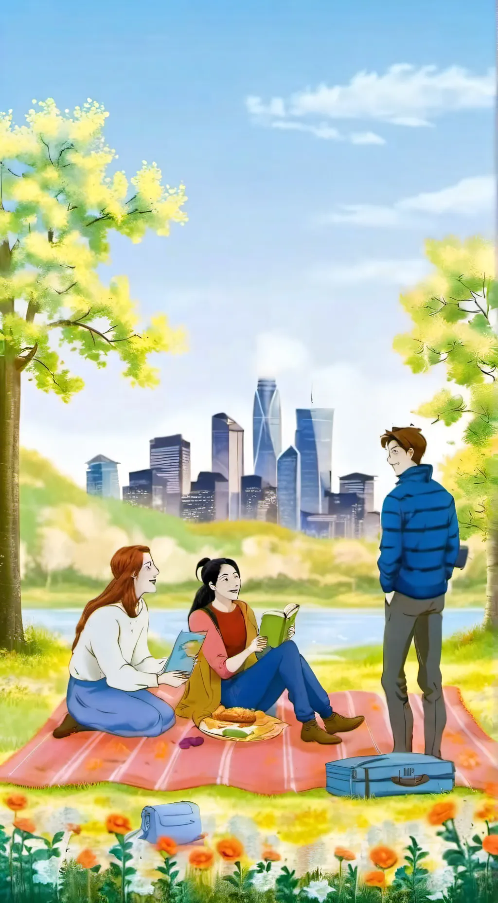 ai character: Q+D+S background