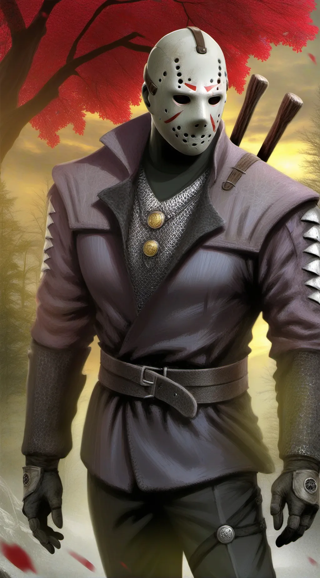 ai character: Jason Voorhees  background