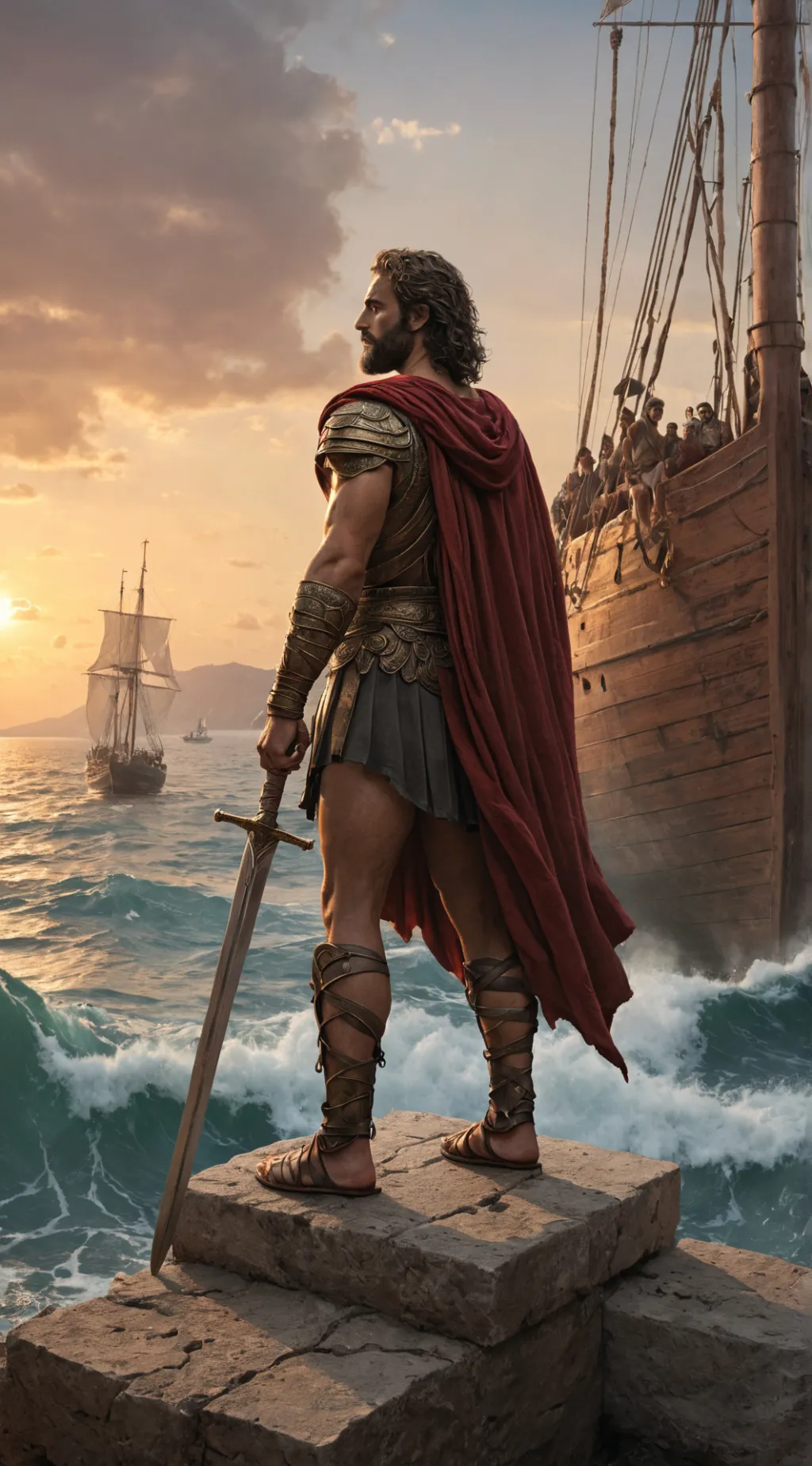 ai character: Odysseus  background
