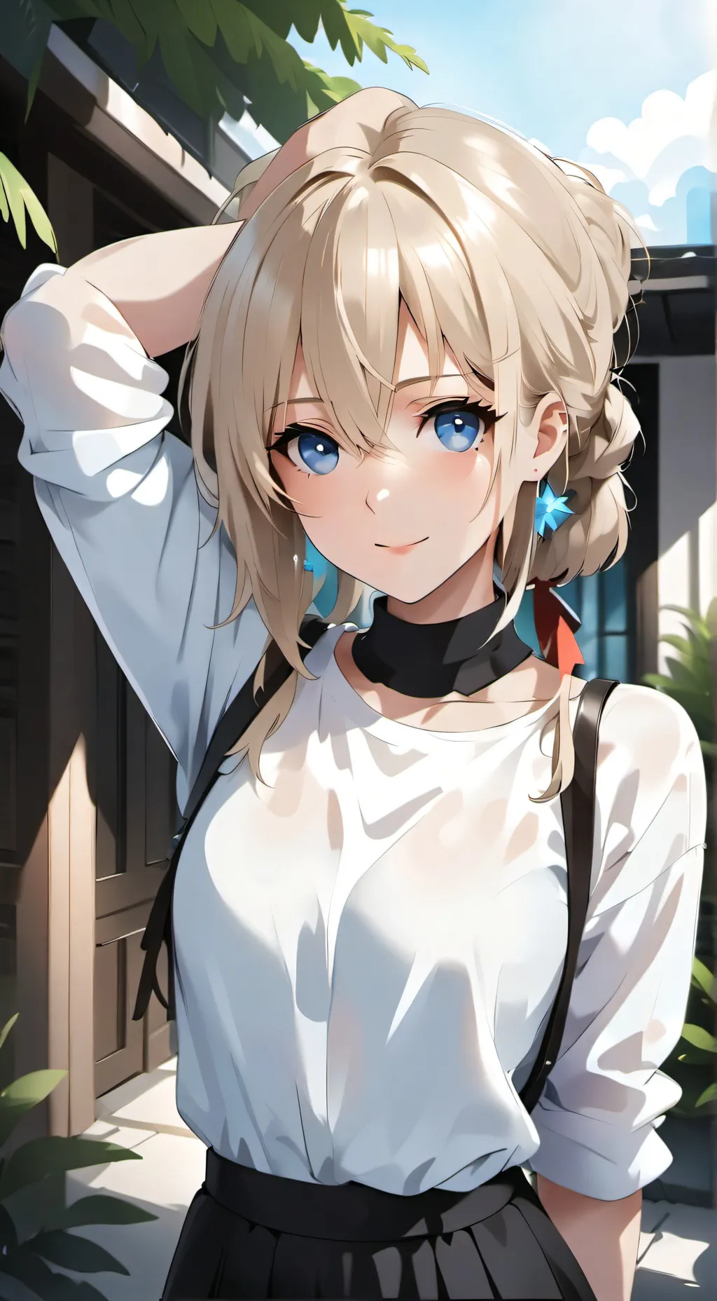 ai character: Momo background