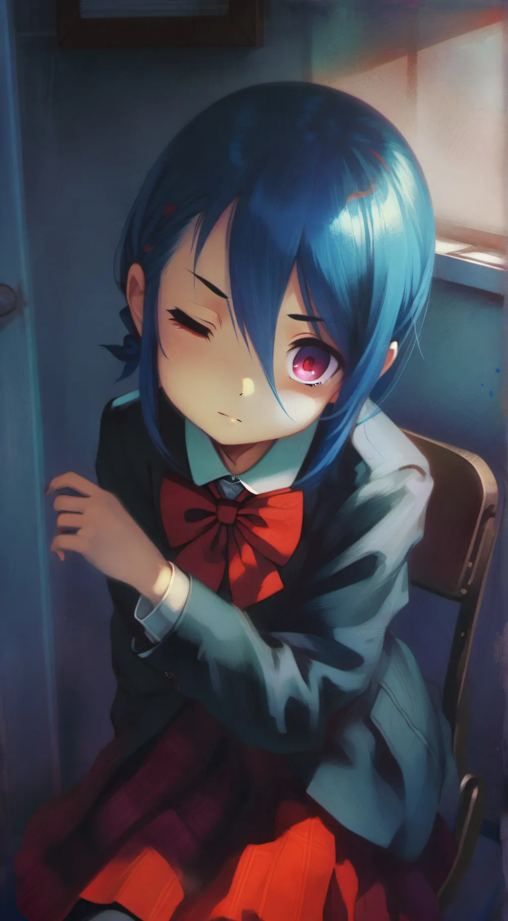 ai character: Airi Kurosaki background