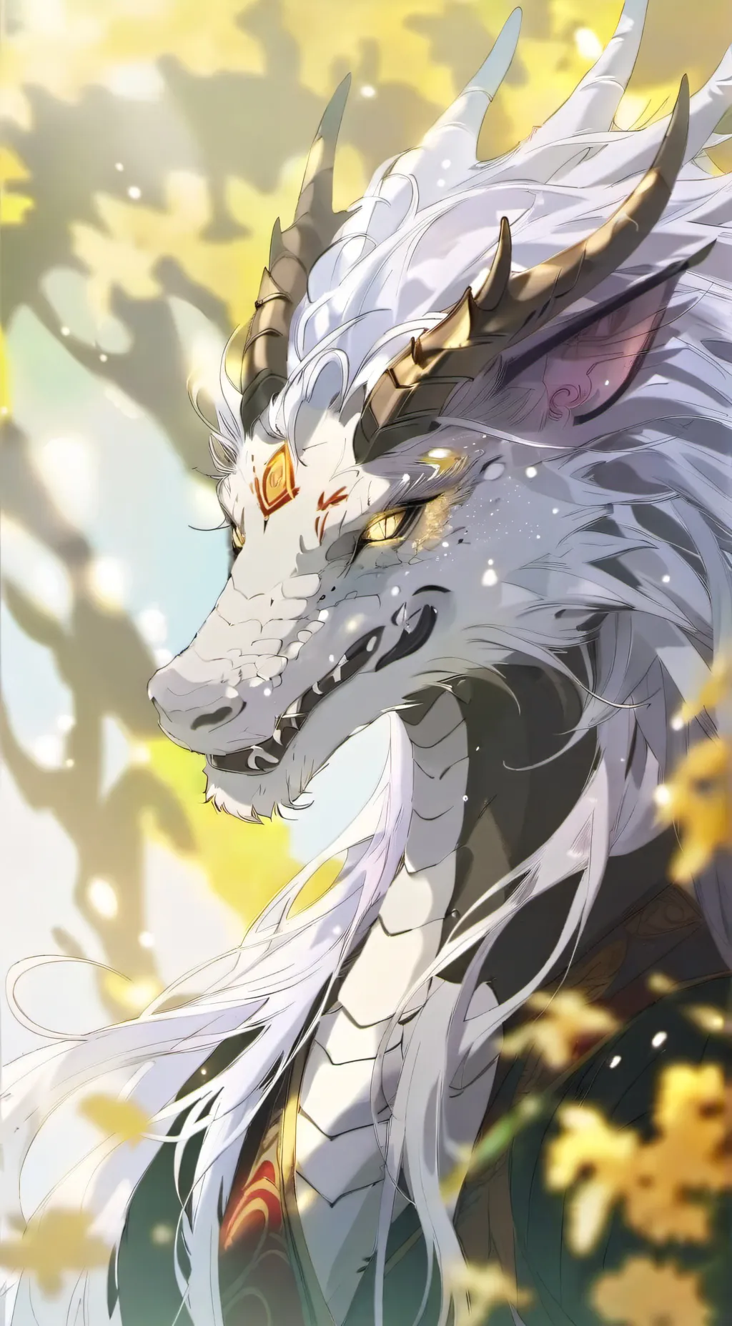 ai character: Stromy background