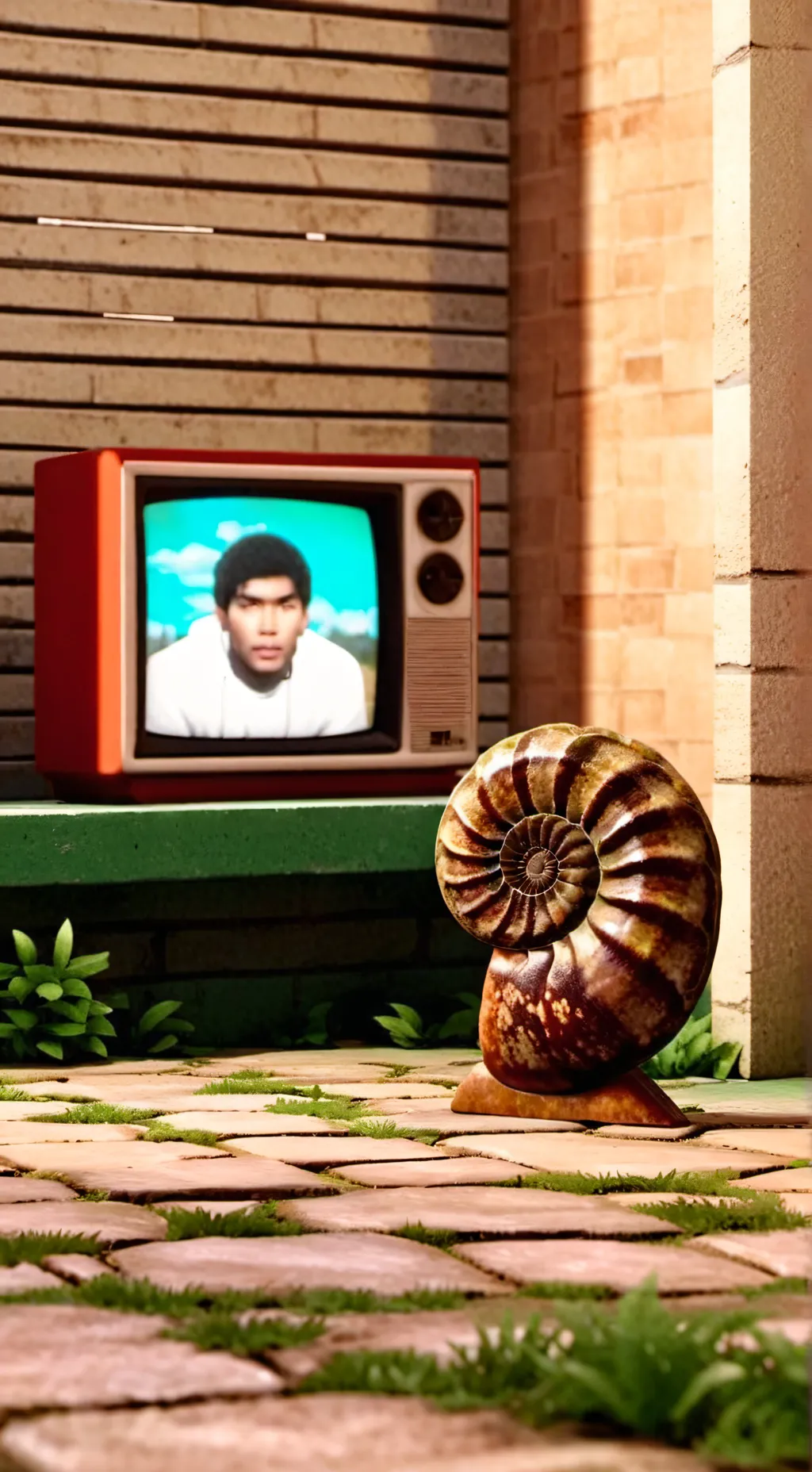 ai character: shellvision background