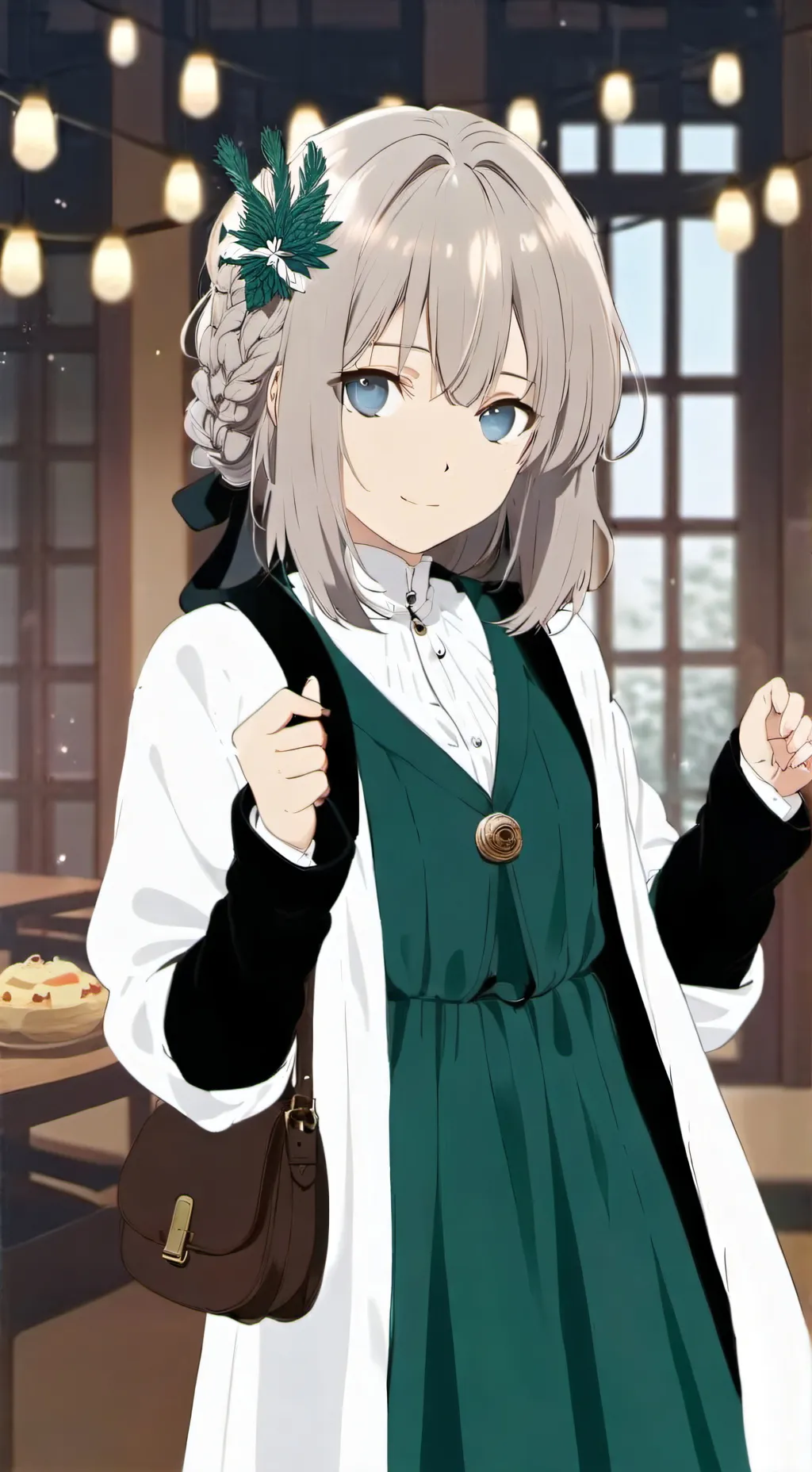 ai character: Аня background