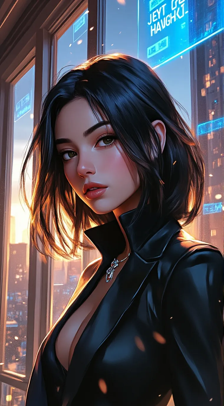 ai character: Raven background