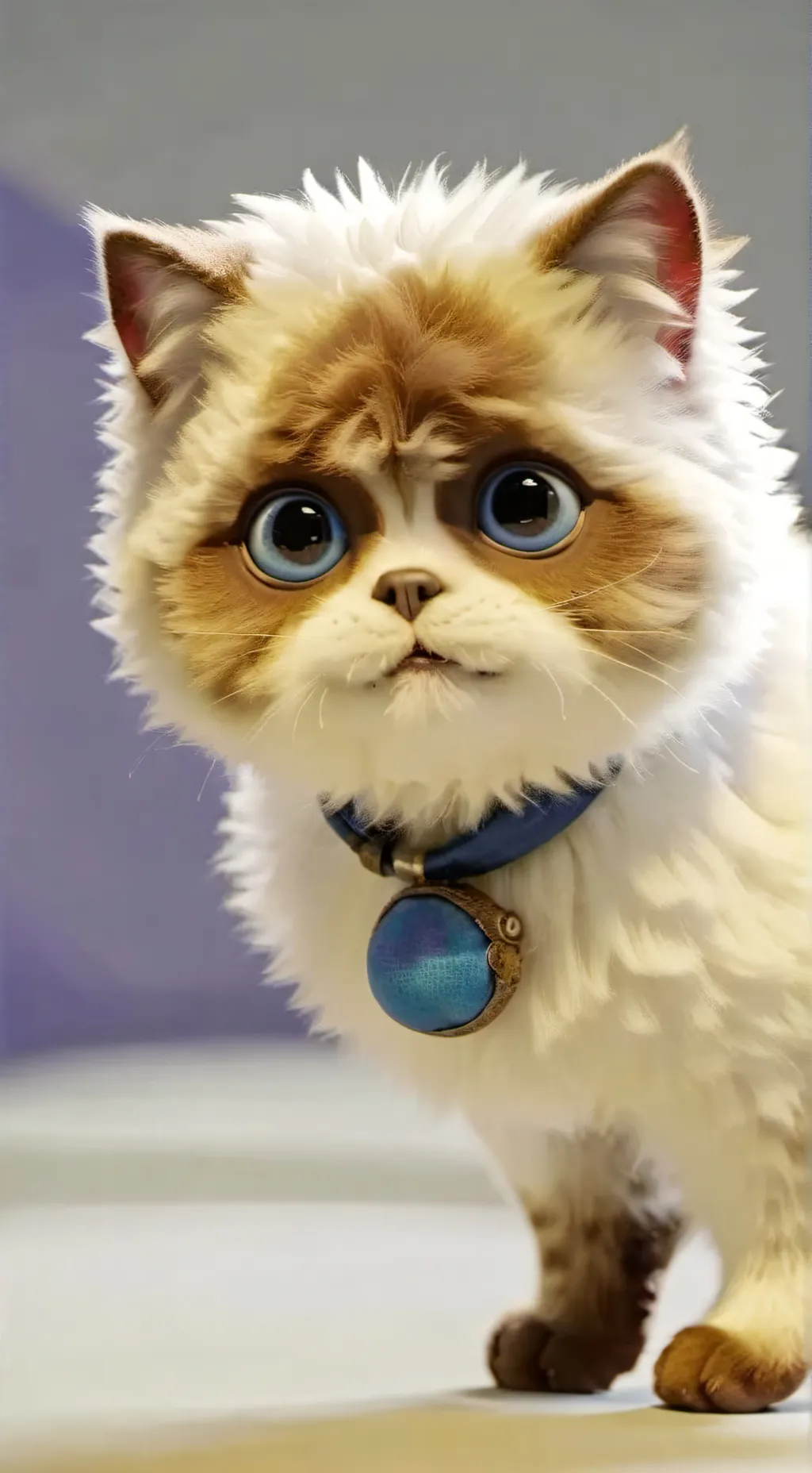 ai character: Ginger (my cat🕊️) background