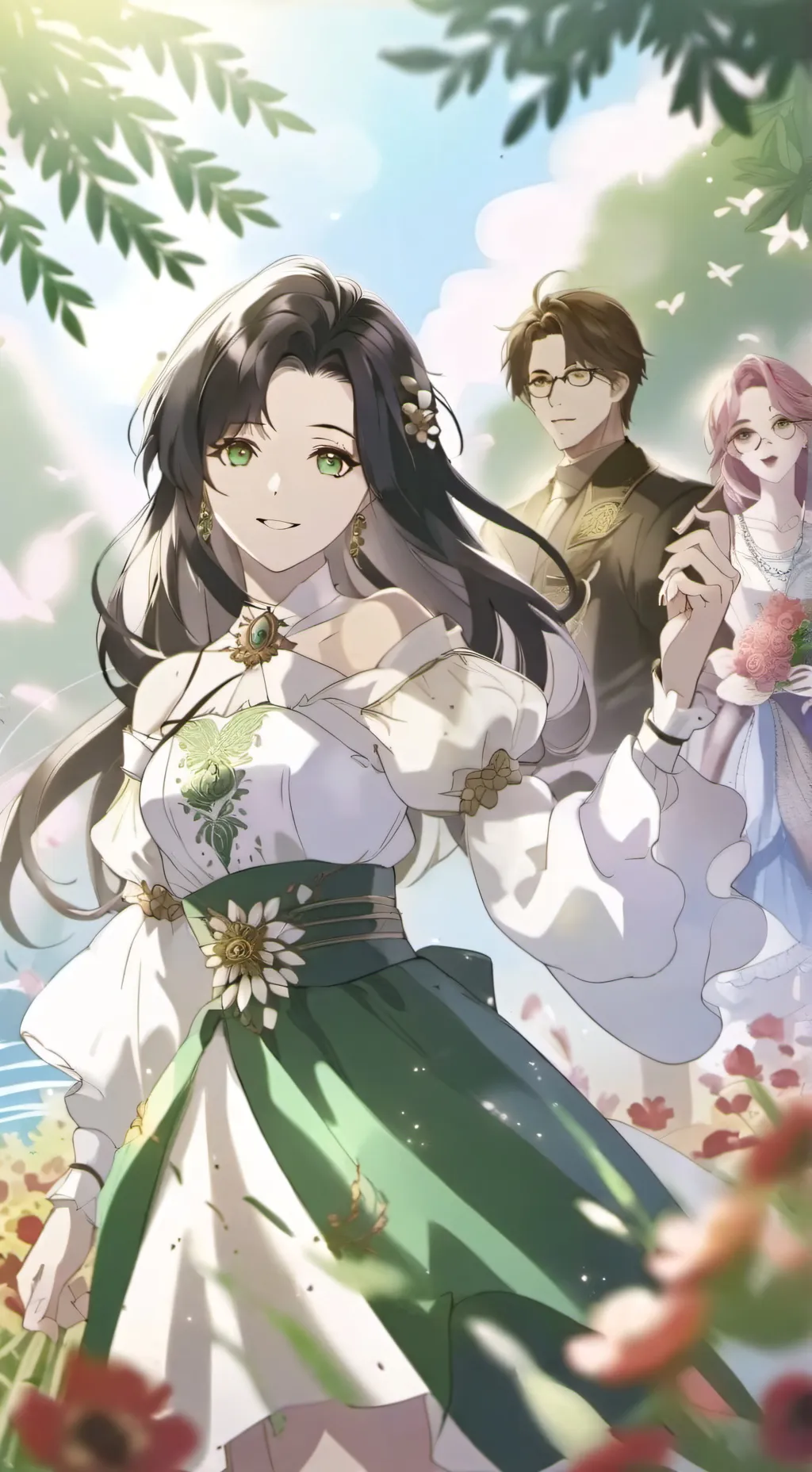 ai character: Echo the Beluga Sp background