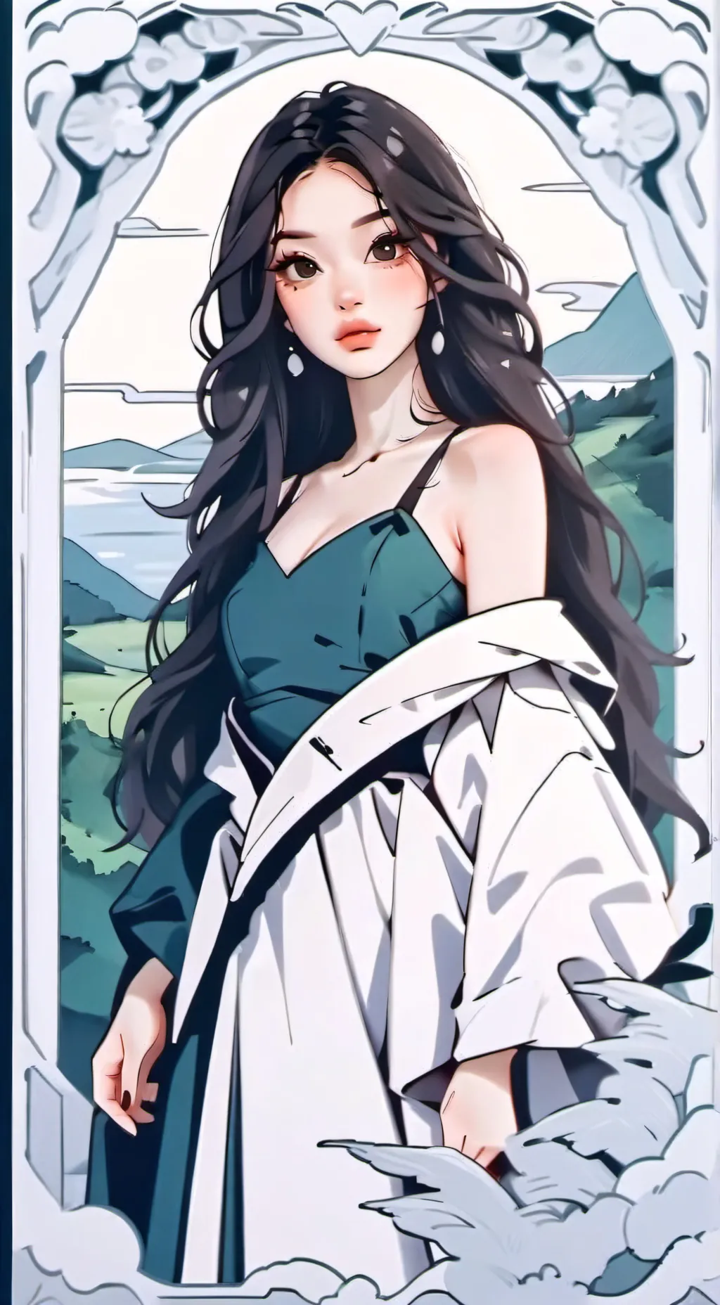 ai character: meise background