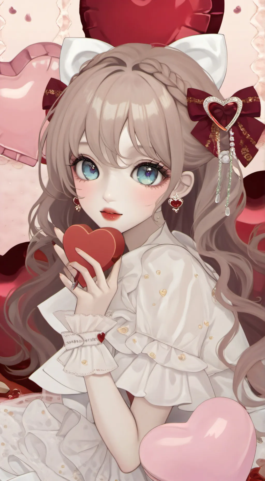 ai character: Your valentimes background