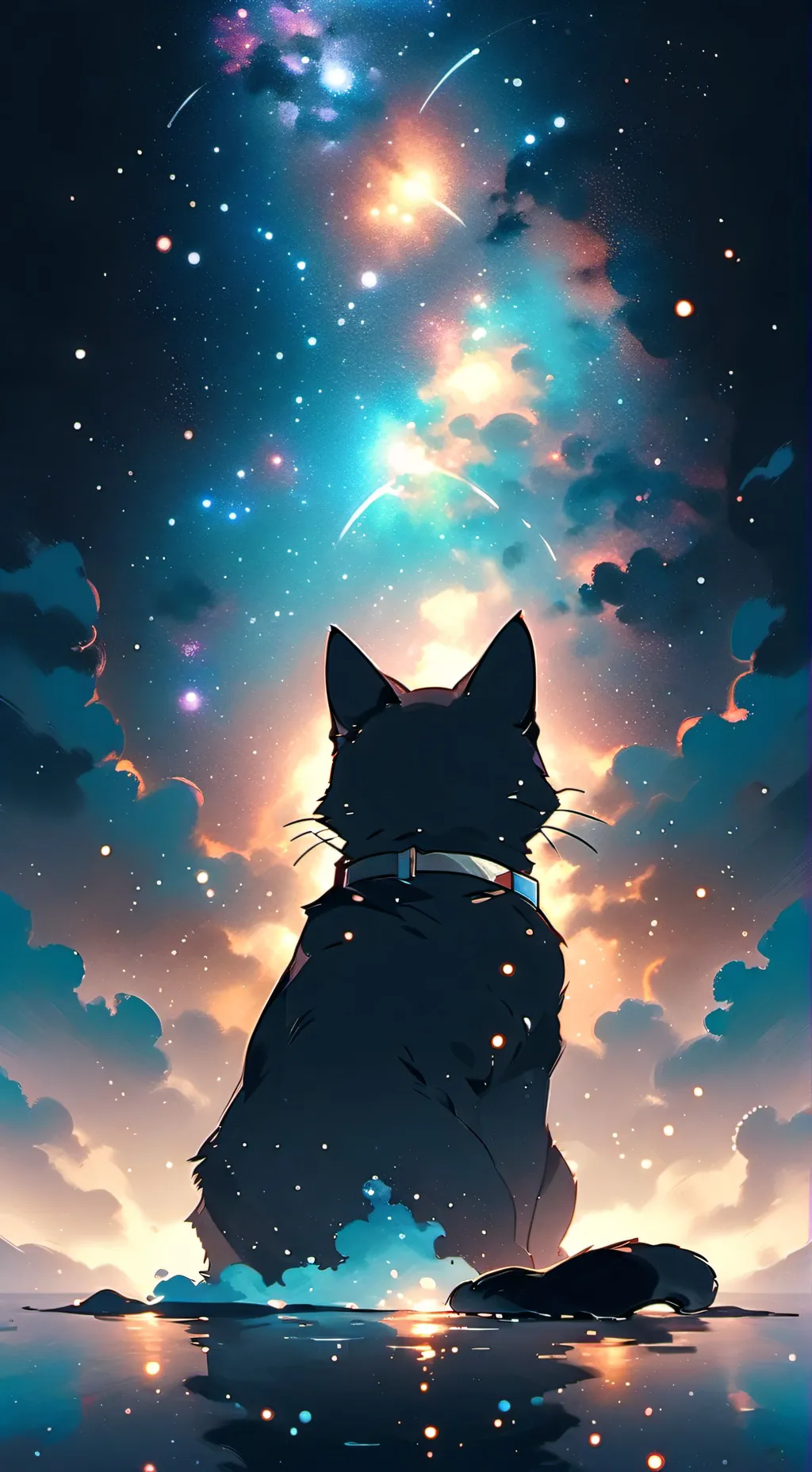 ai character: Message  background