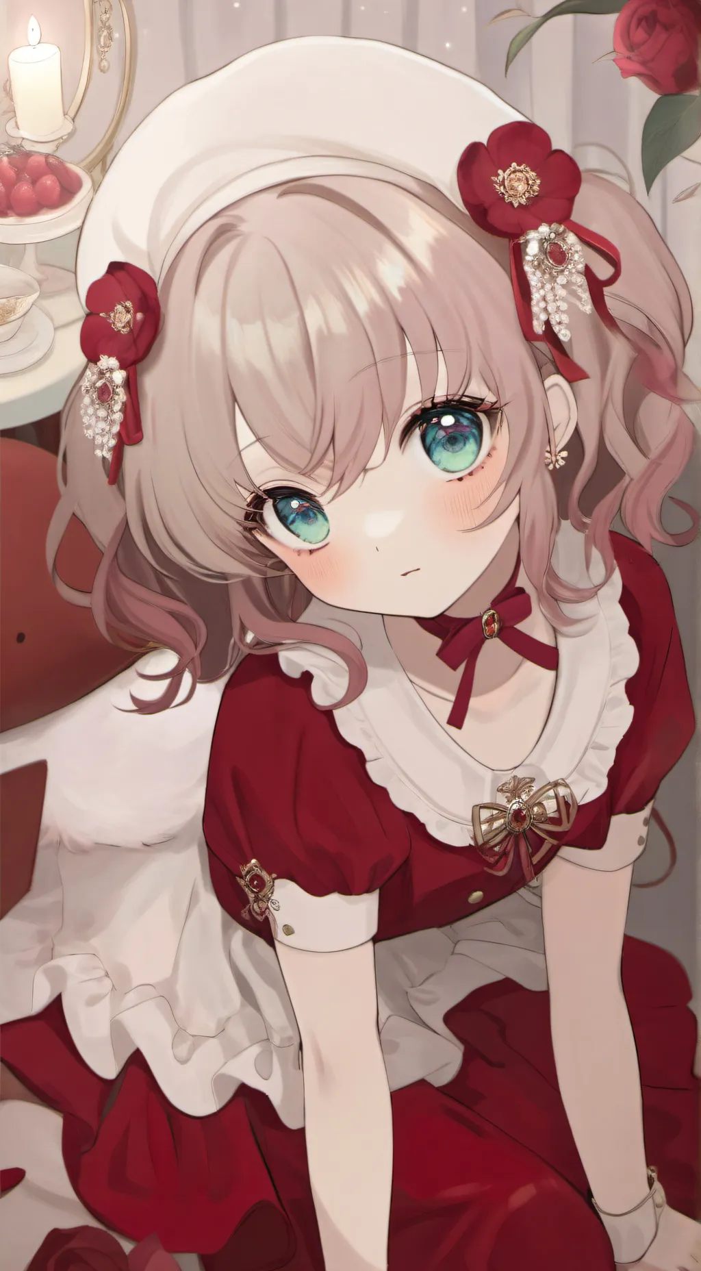 ai character: Andria Rosinda  background