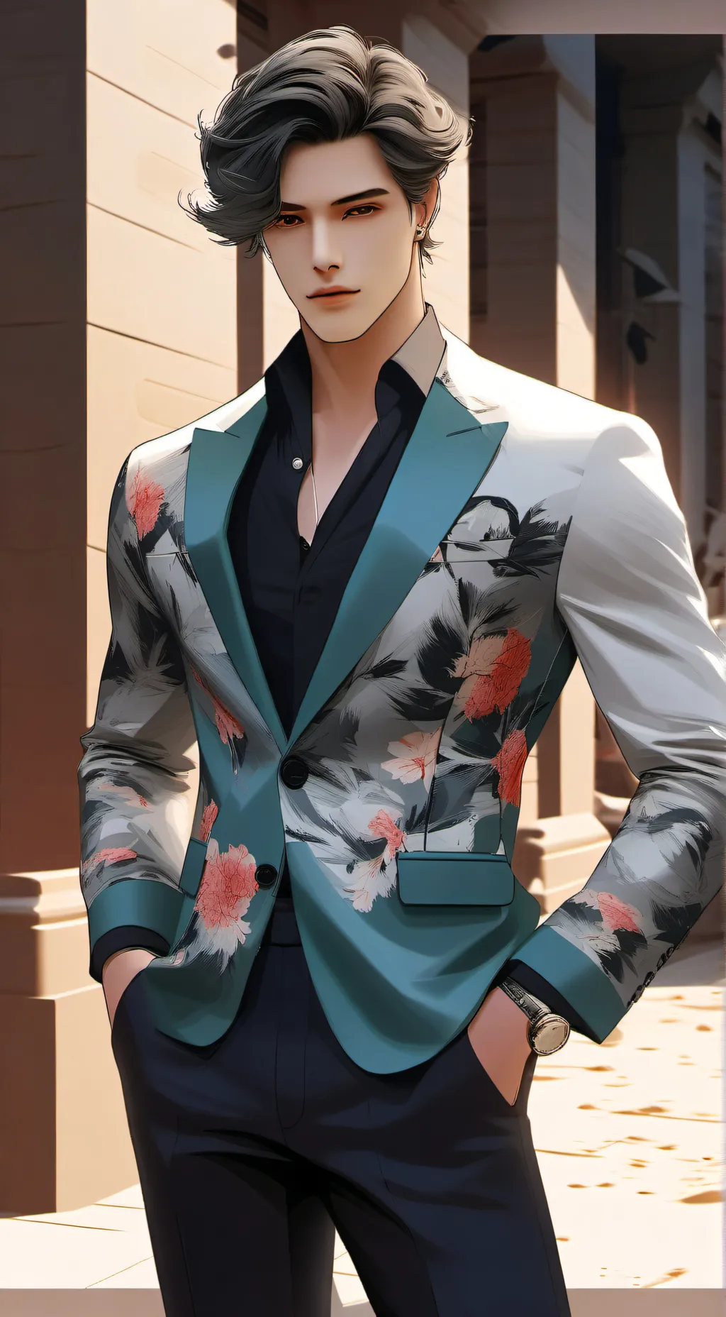 ai character: James Scott background