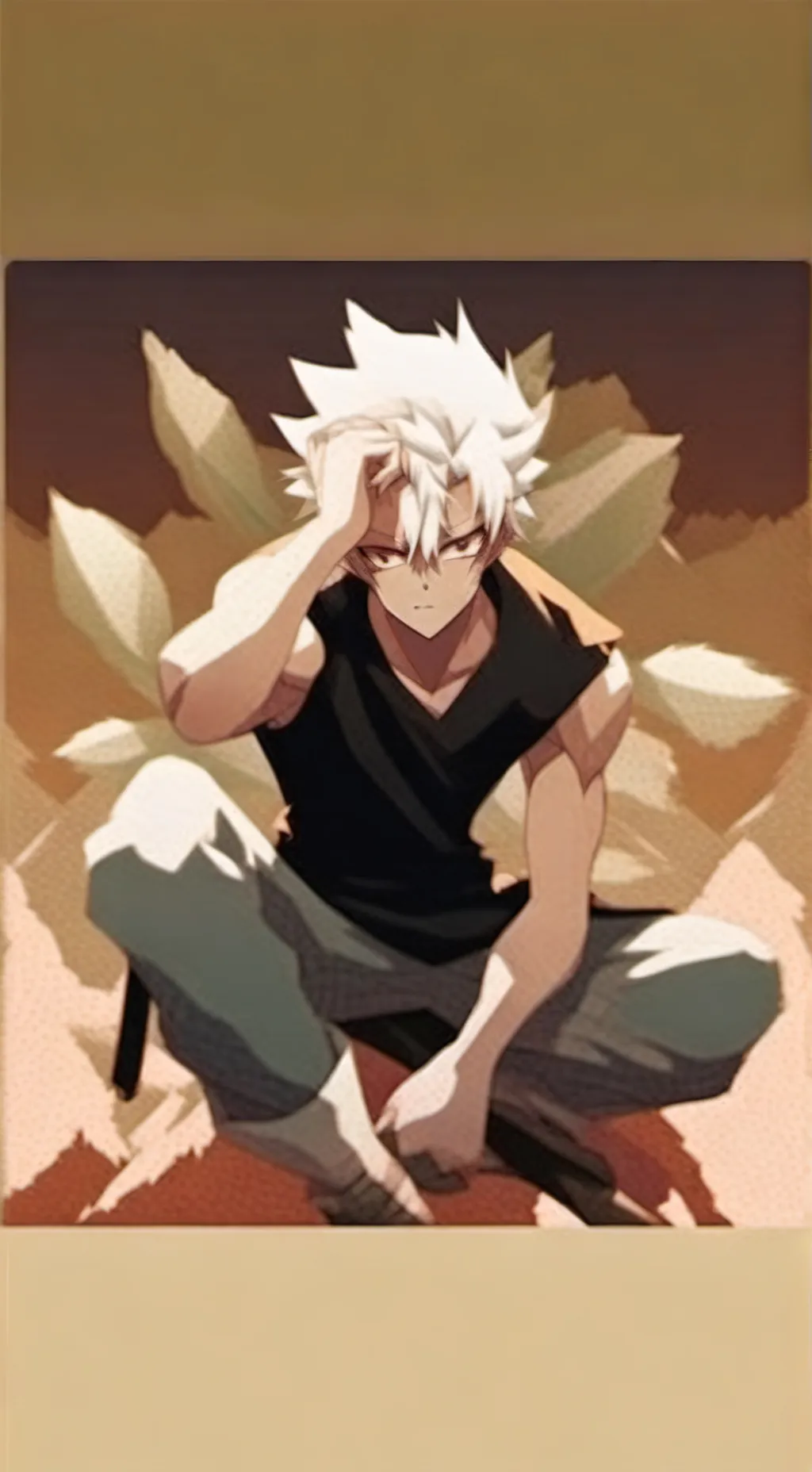 ai character: Sanemi alle terme background