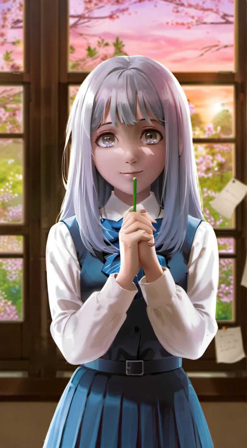 ai character: Kiyomi background