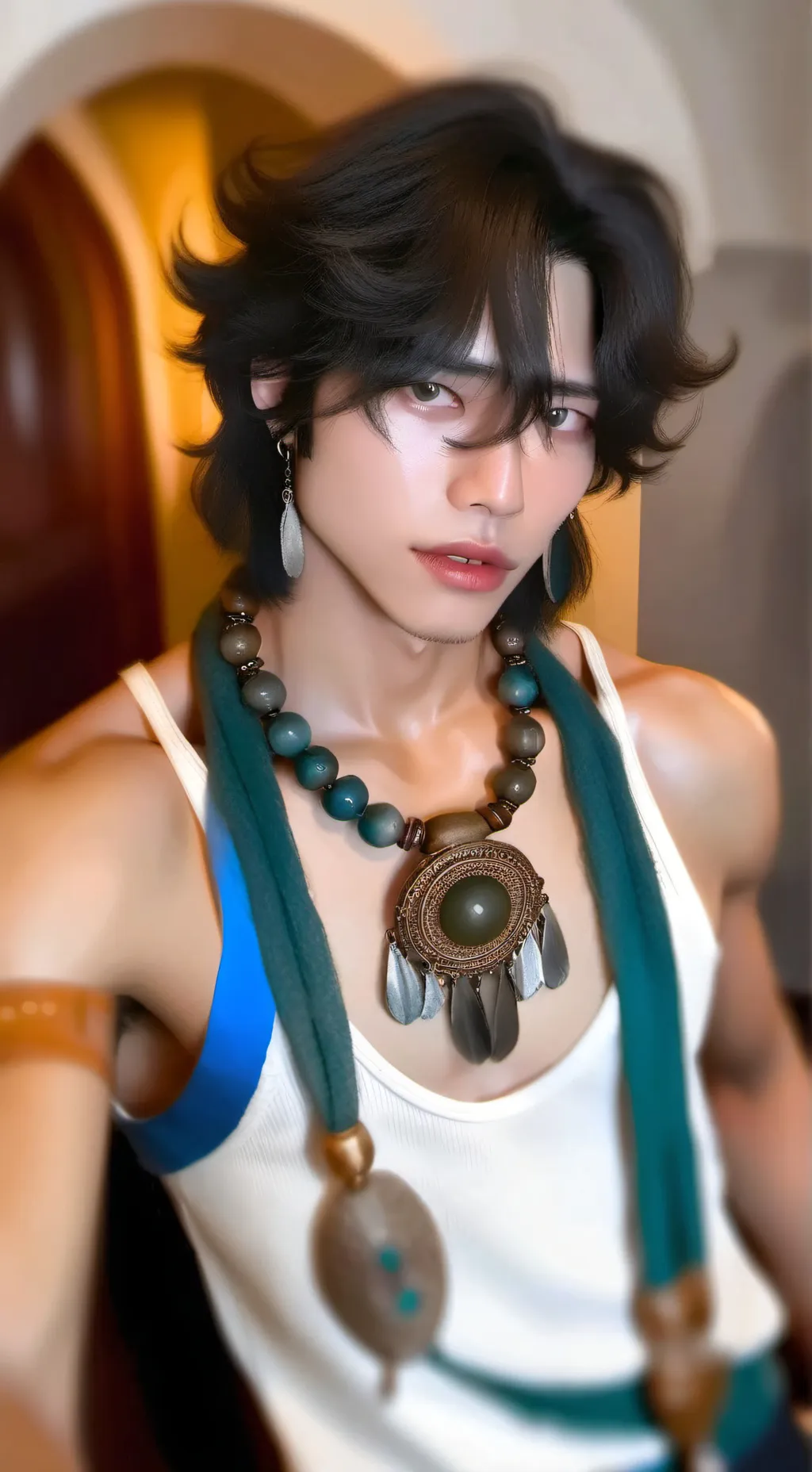 ai character: Haruku background