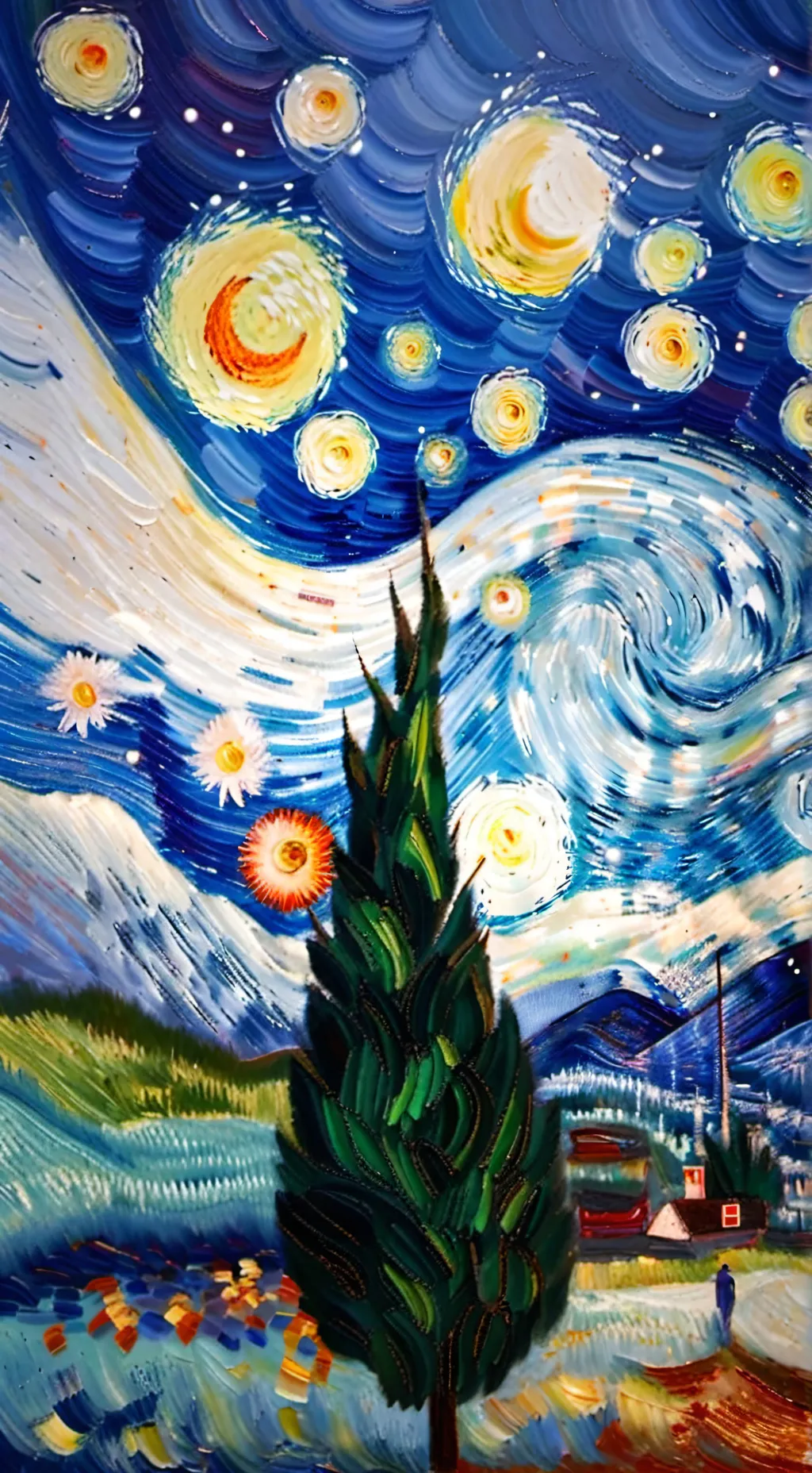 ai character: Nabi x santi background