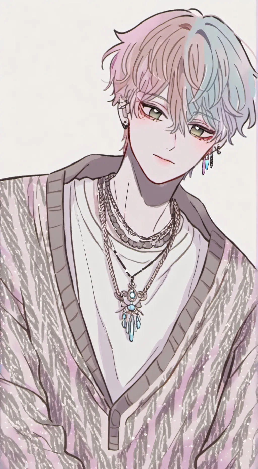 ai character: ❄️Damian❄️ background