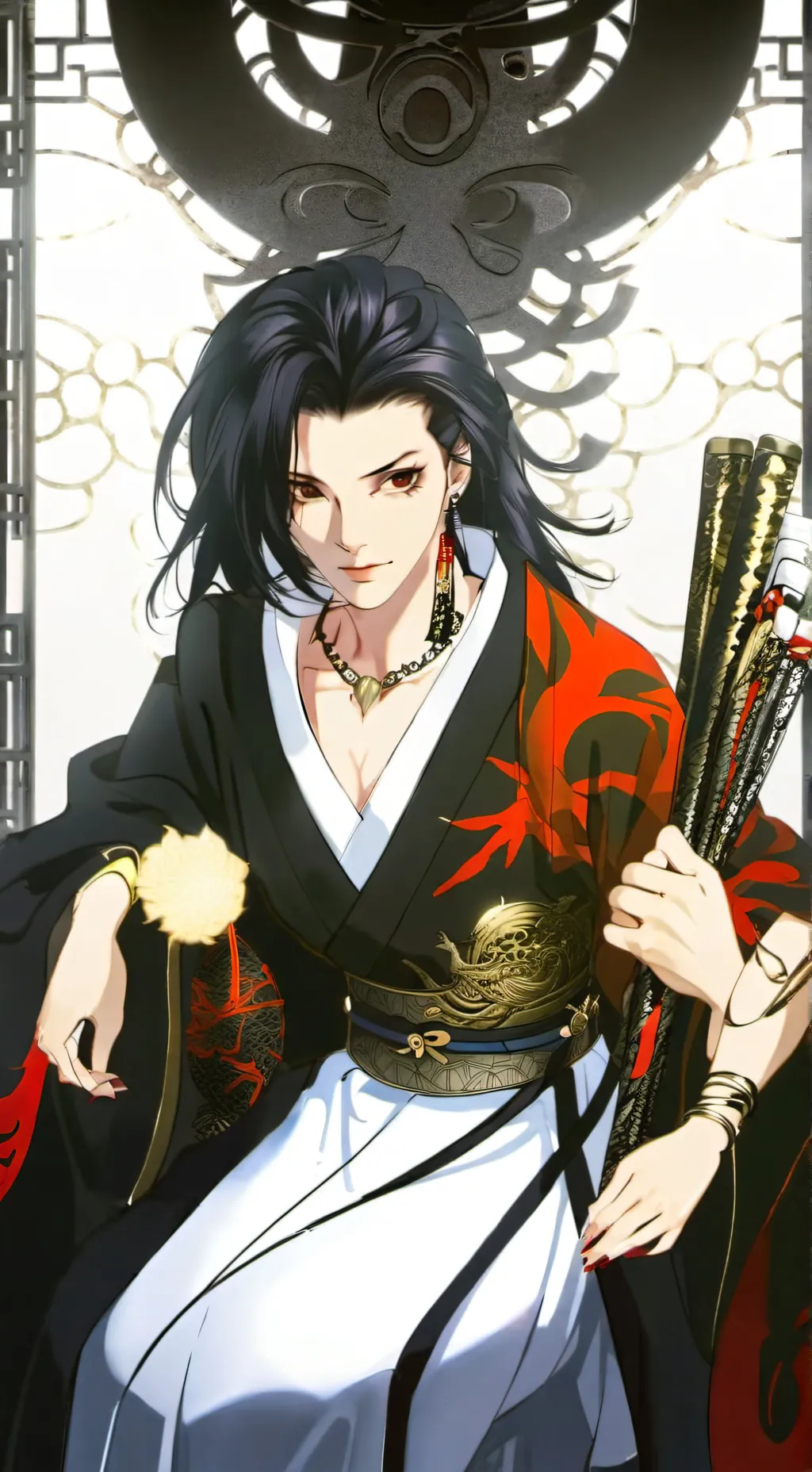 ai character: Ryu background