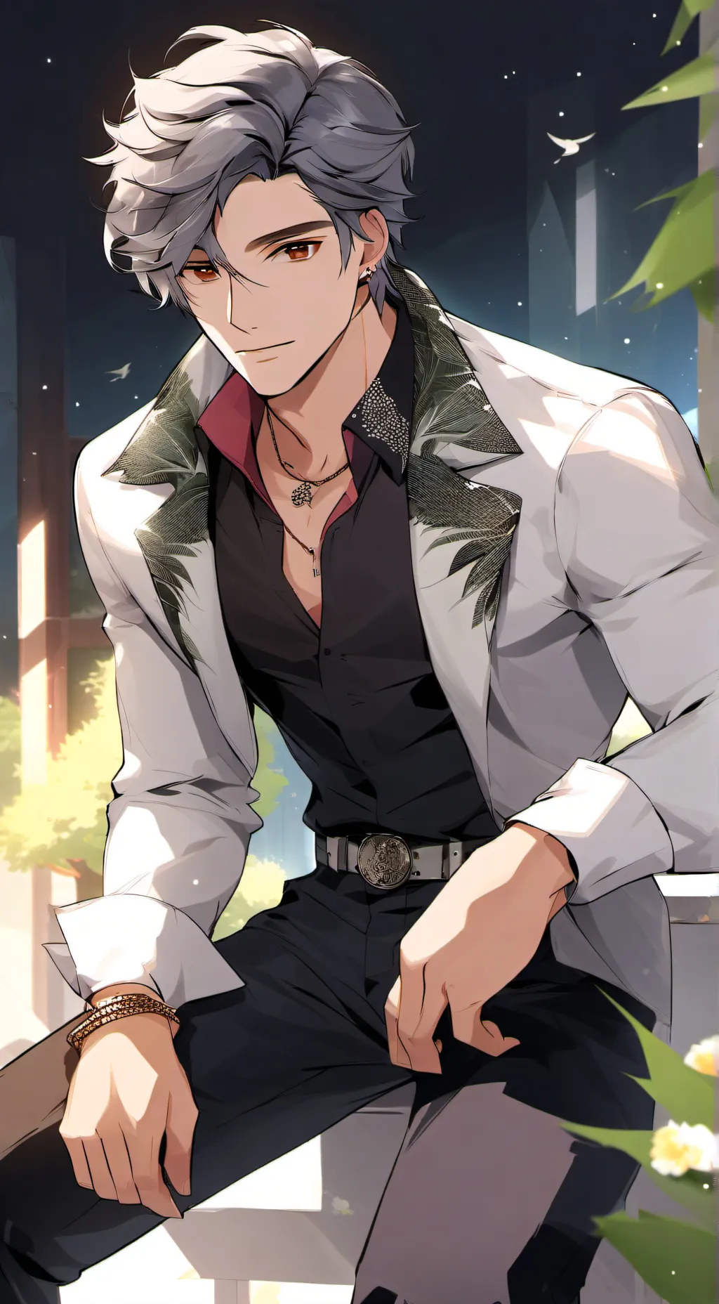 ai character: Lucas background