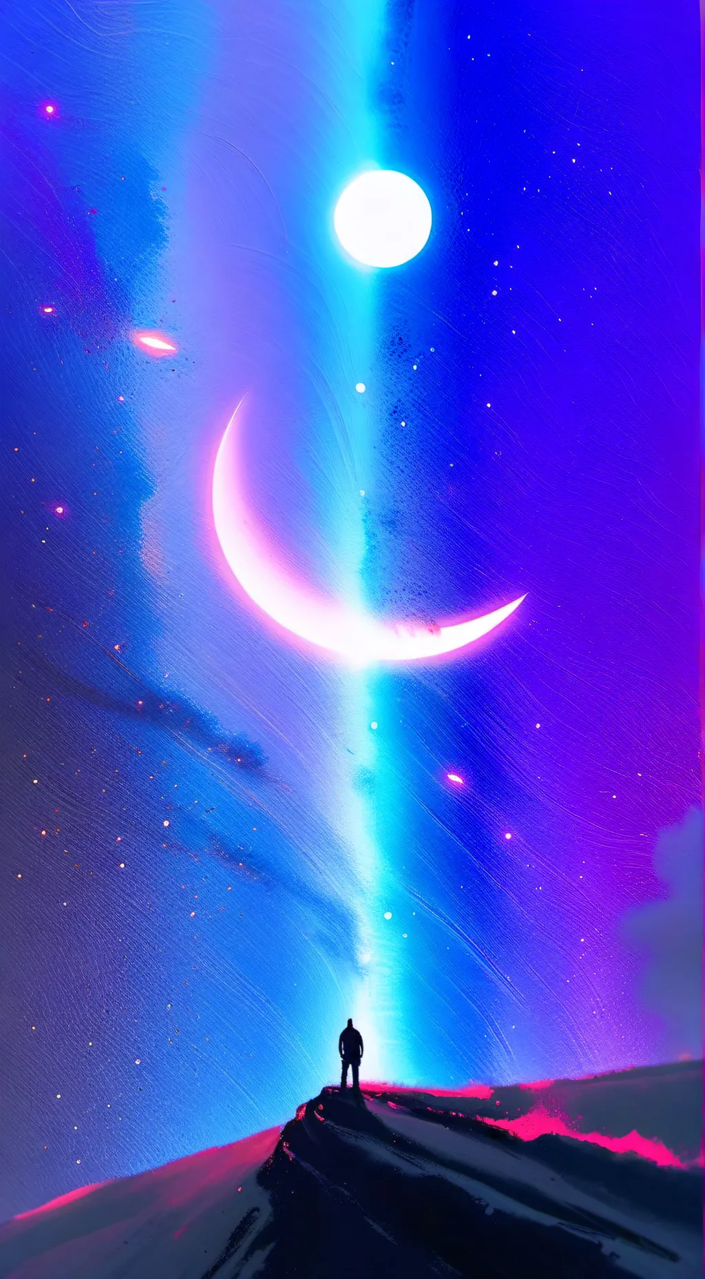 ai character: Guiding Light  background