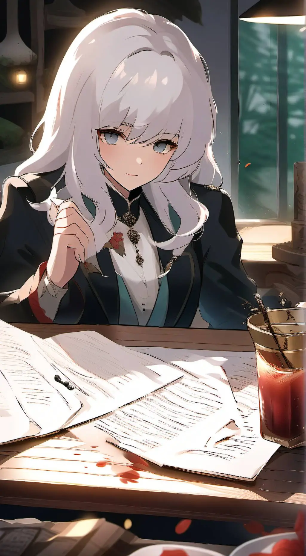 ai character: Настя background