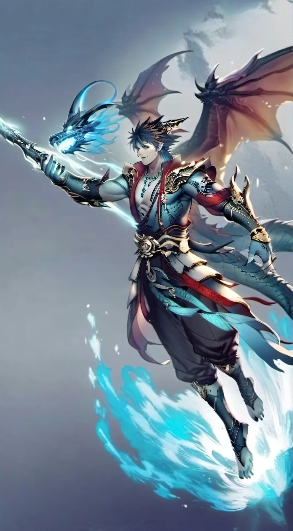 ai character: Luther  background