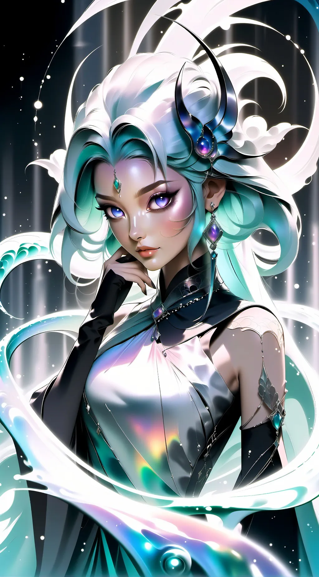 ai character: lalalallLalLlLalL background