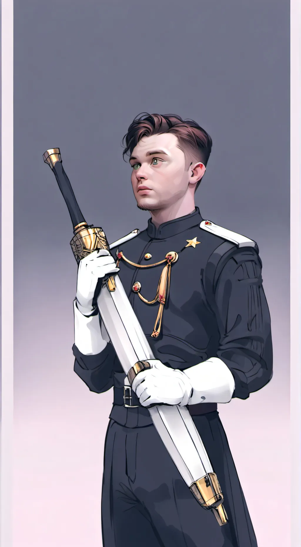 ai character: CHARLIE GREEN  background