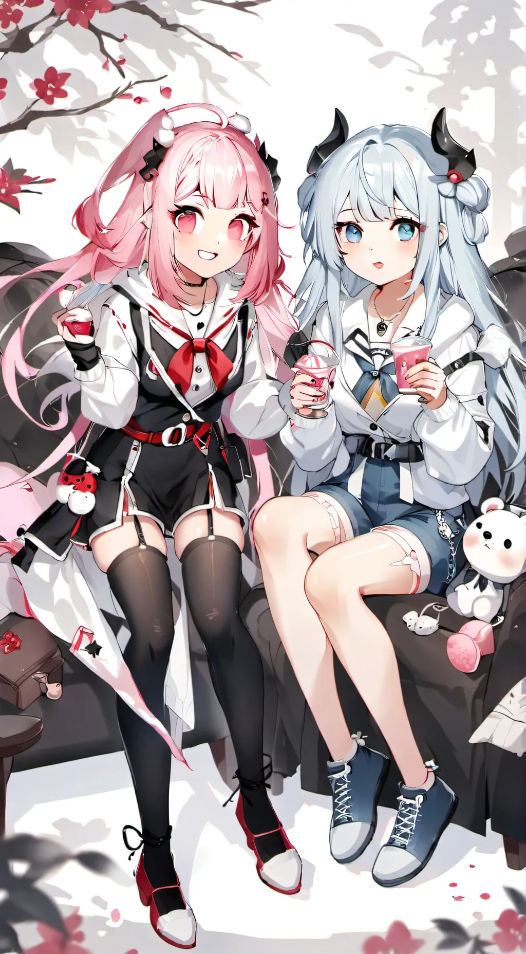 ai character: Rose and Crystal background