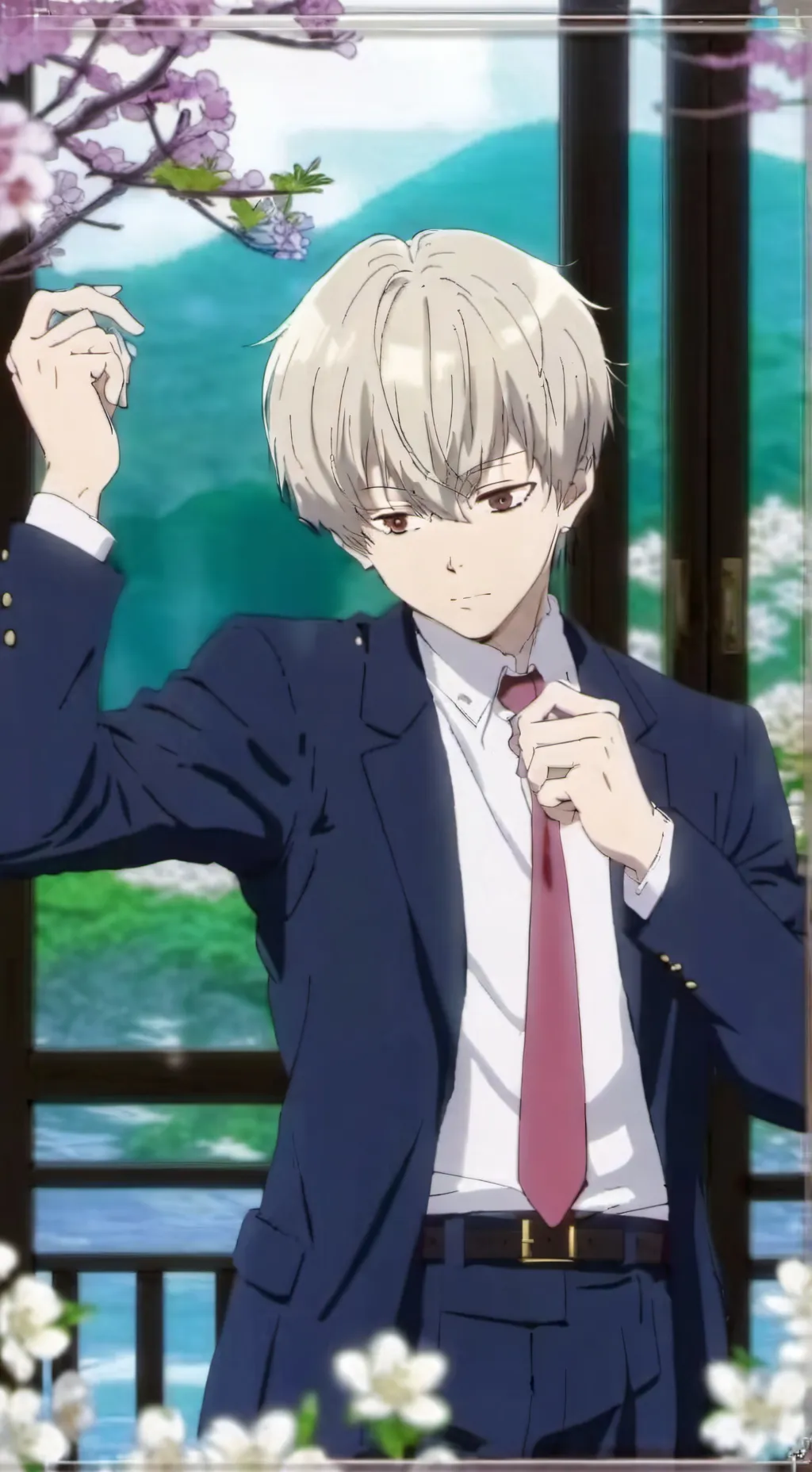 ai character: Inumaki Toge background