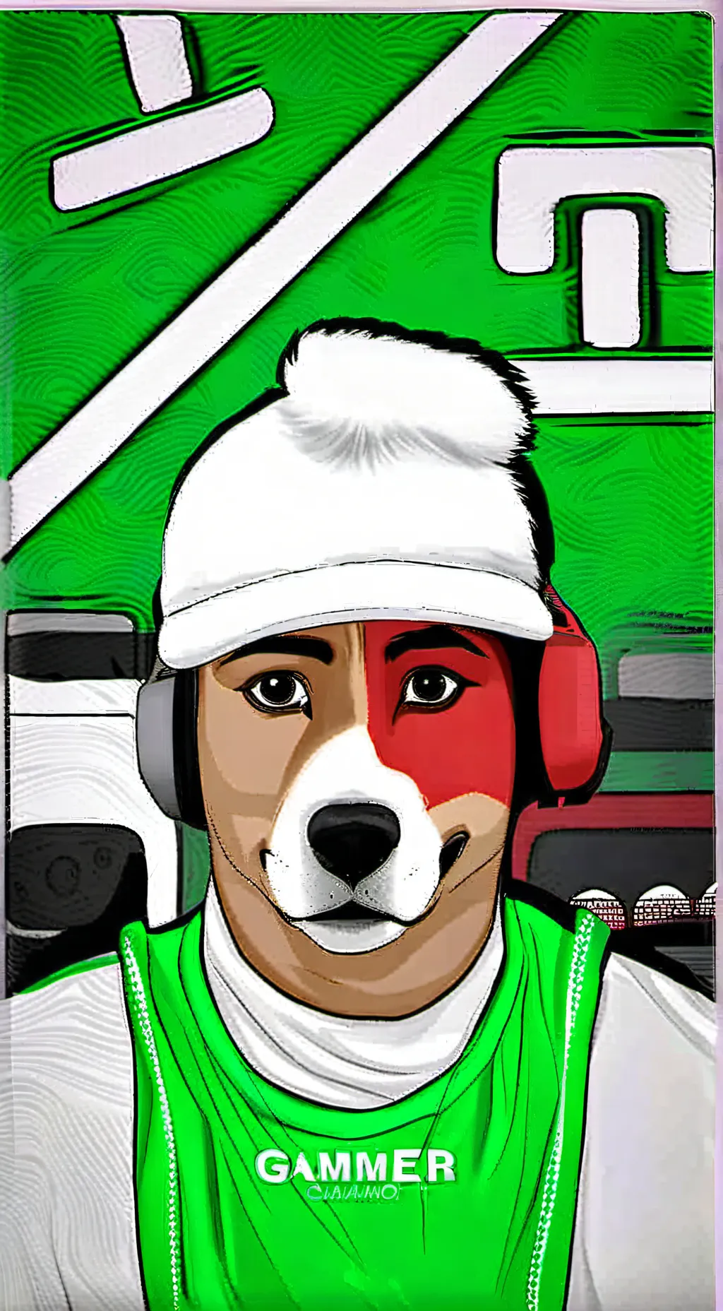 ai character: Fernanfloo background