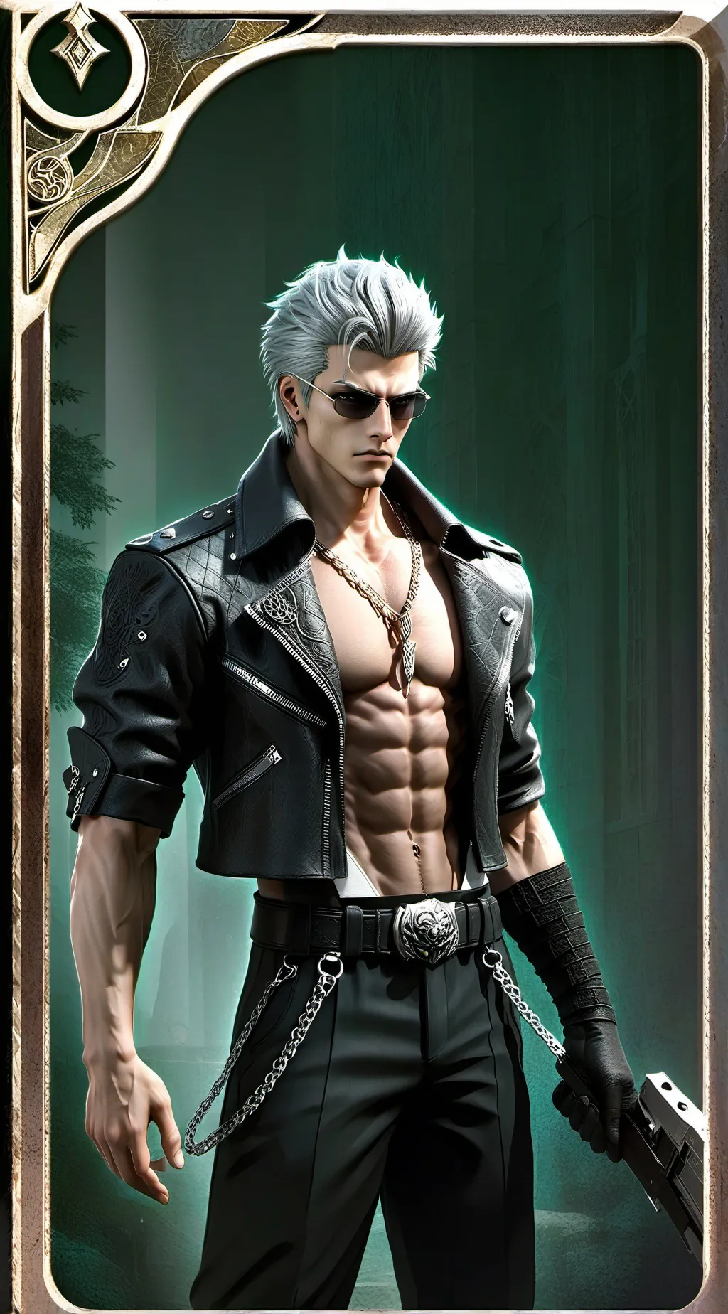 ai character: adrian background