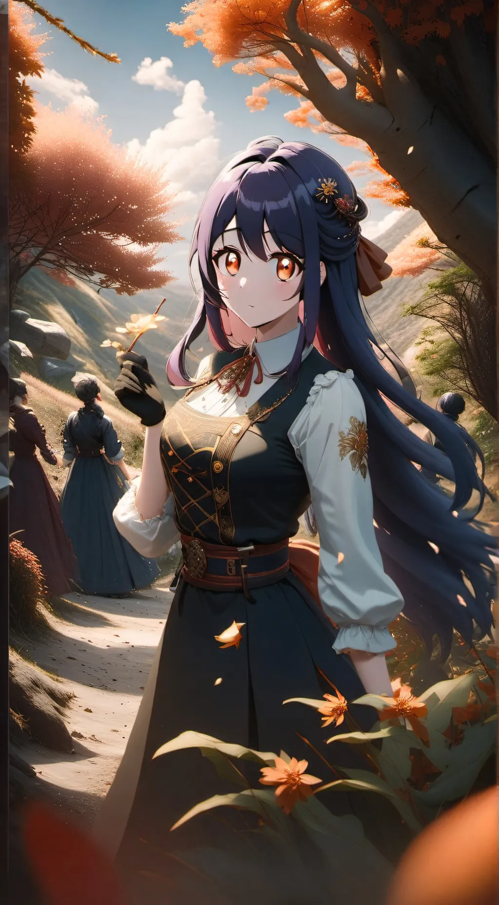 ai character: catalina background