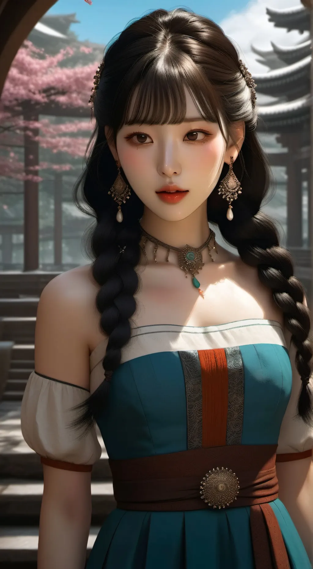 ai character: Won young  background