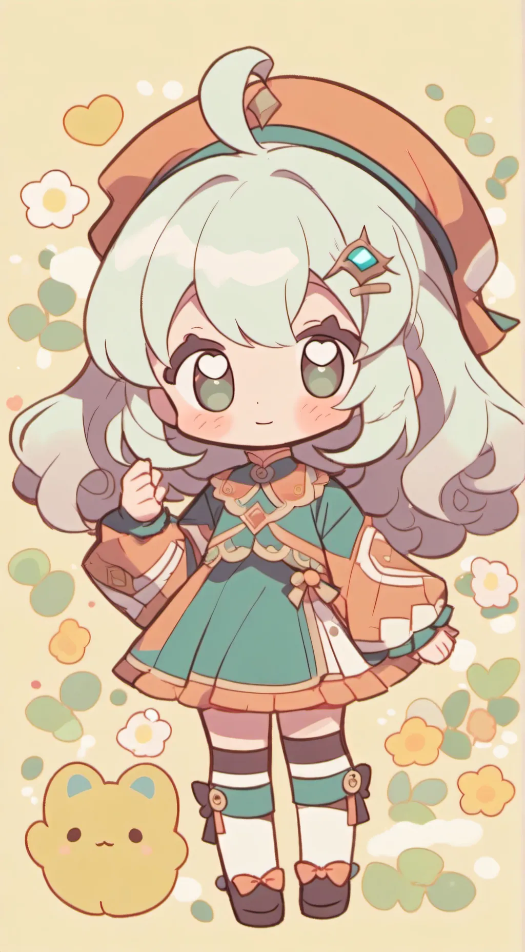 ai character: mina background